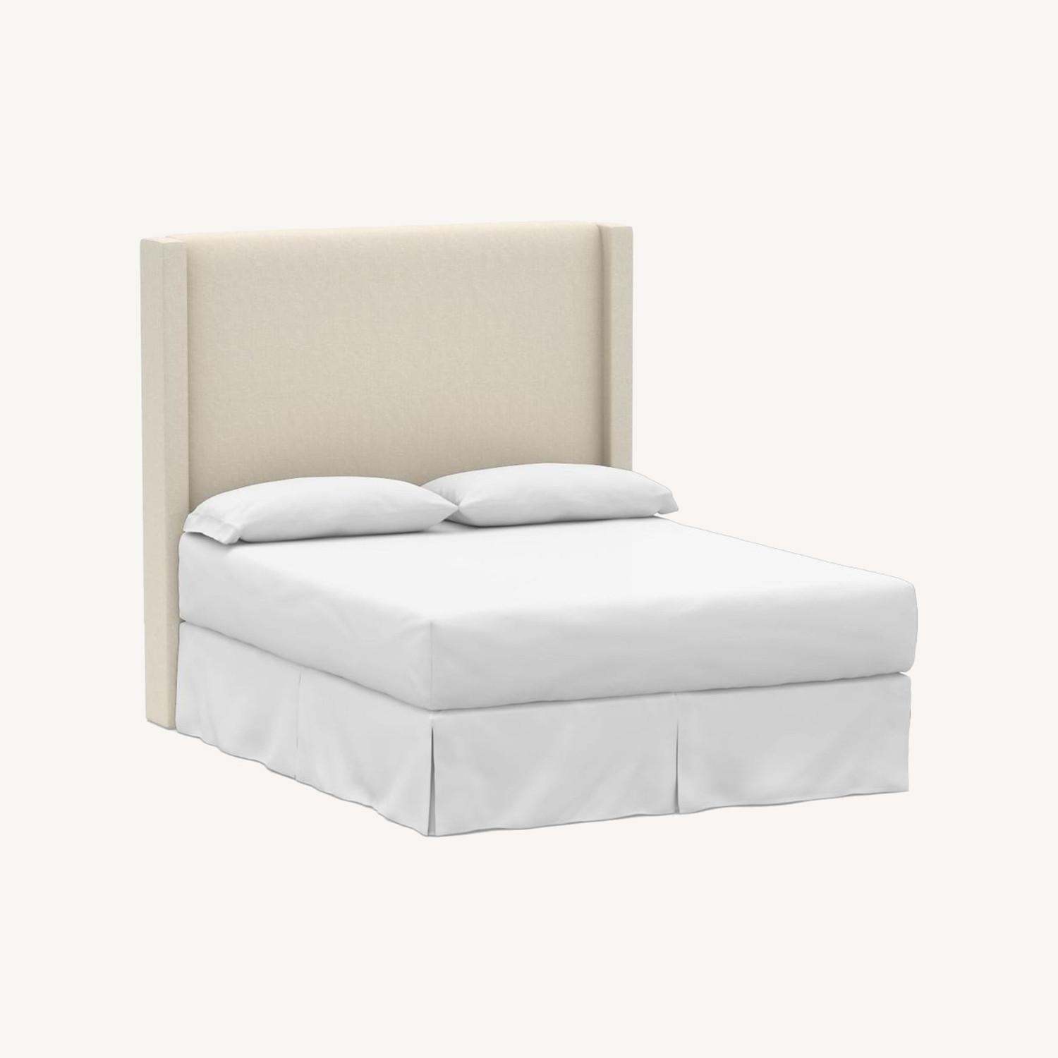 Pottery Barn Harper Non-Tufted Tall Headboard - image-0