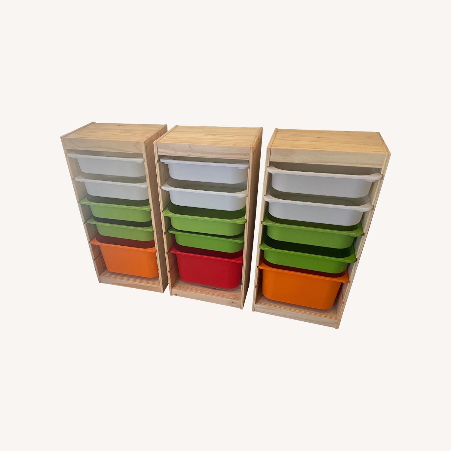 IKEA Trofast Storage Frames Light Pine AptDeco