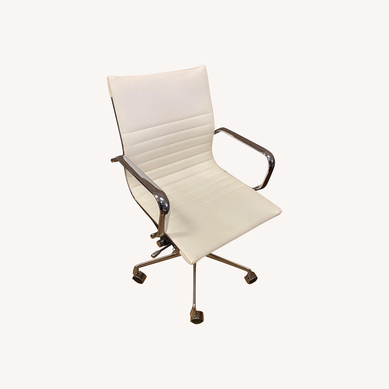 Faux Leather Office Chair - image-0