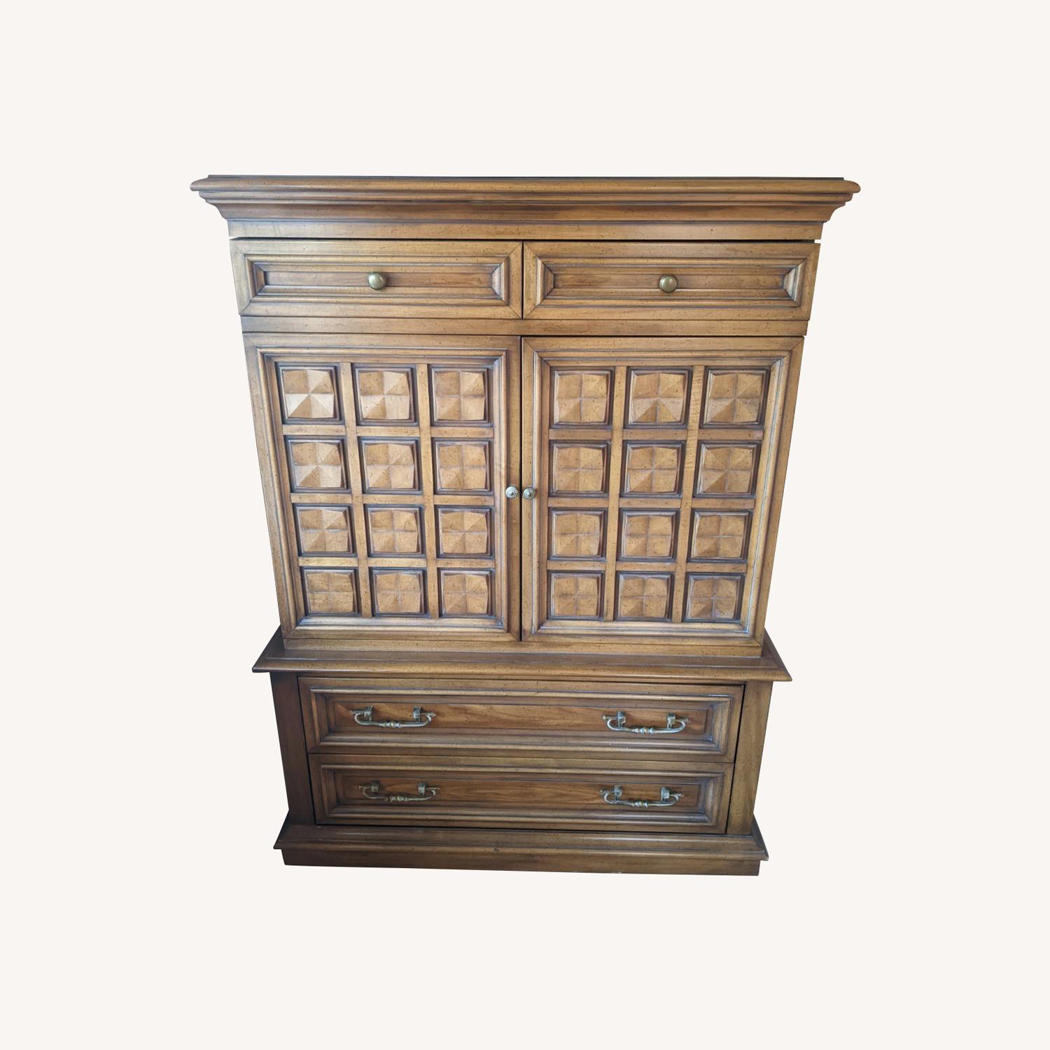 Custom-Made Antique Armoire - image-0