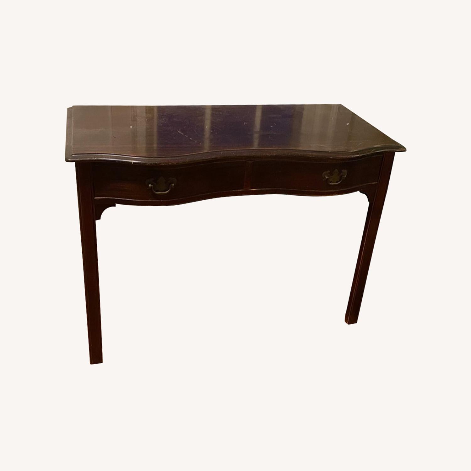 Vintage Console Table or Desk AptDeco