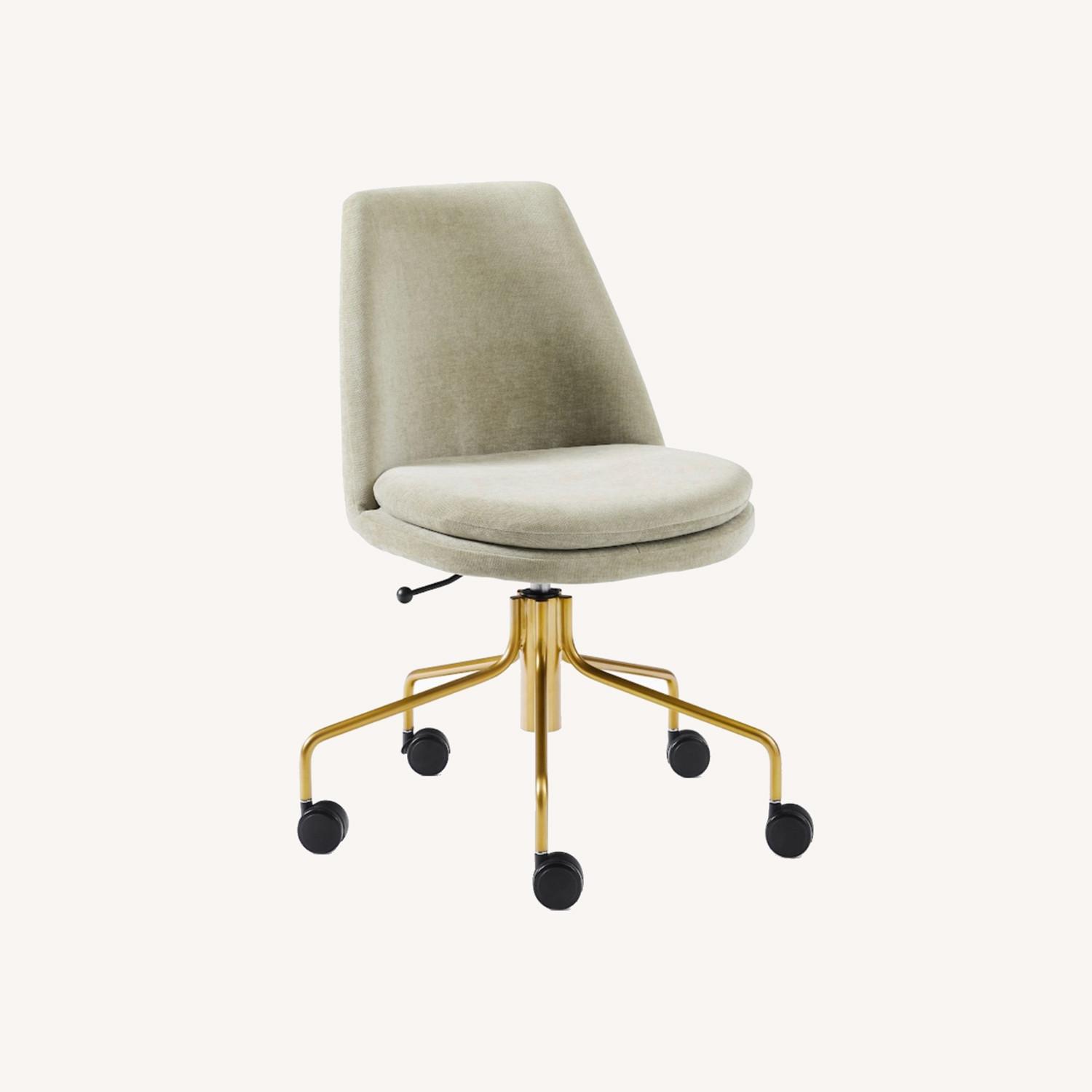 West Elm Finley Swivel Desk Chair - image-0
