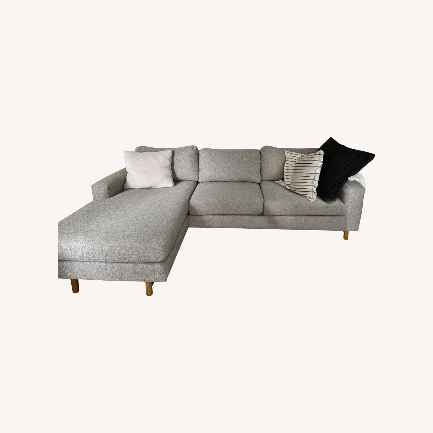 West Elm Eddy 2 Piece Sectional Sofa AptDeco