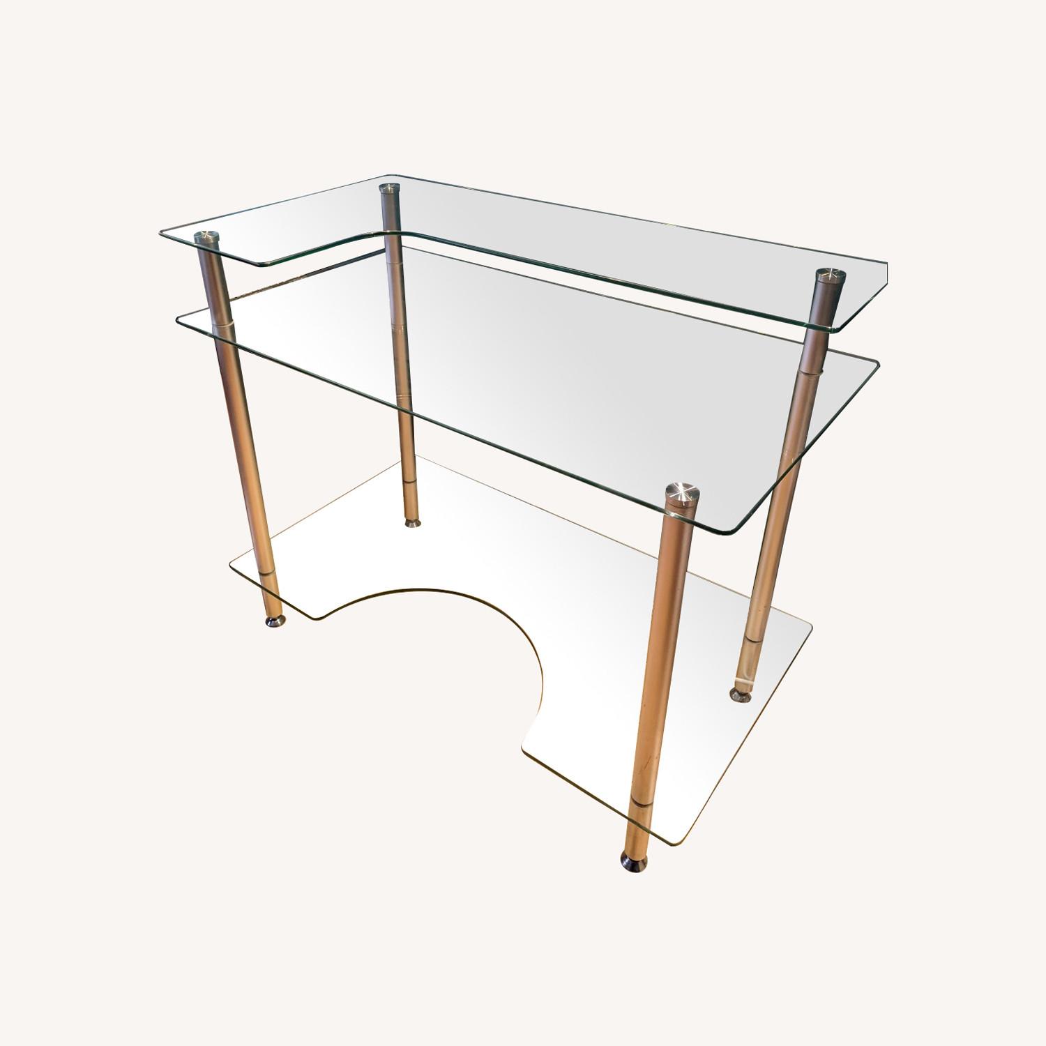 Glass Desk - image-0