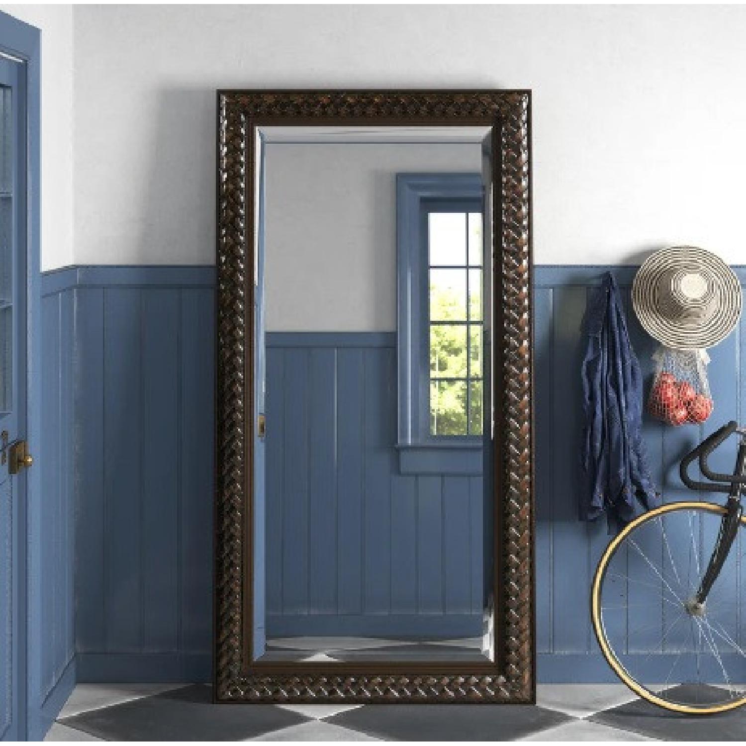 Medford Wood Floor Mirror - image-2