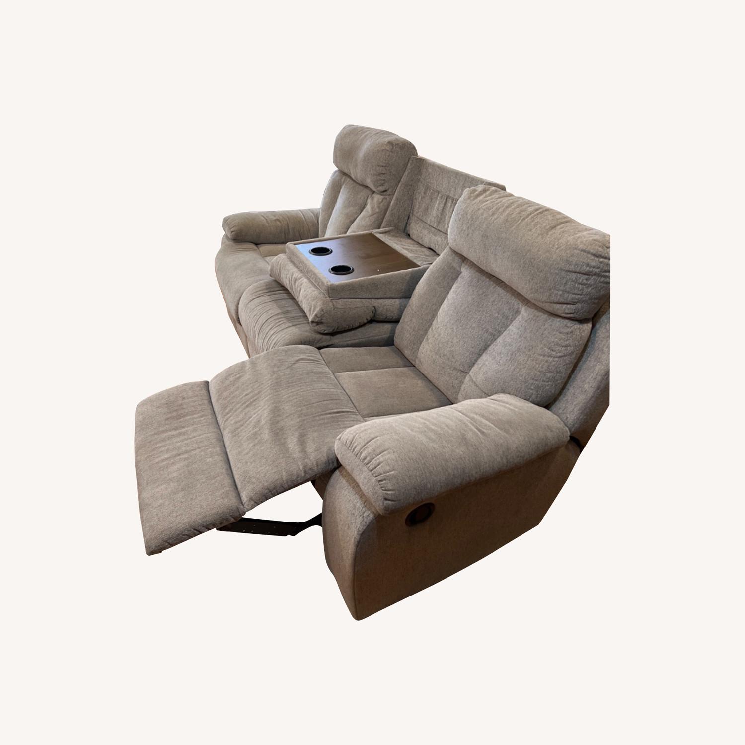 Plush Recliner Couch AptDeco