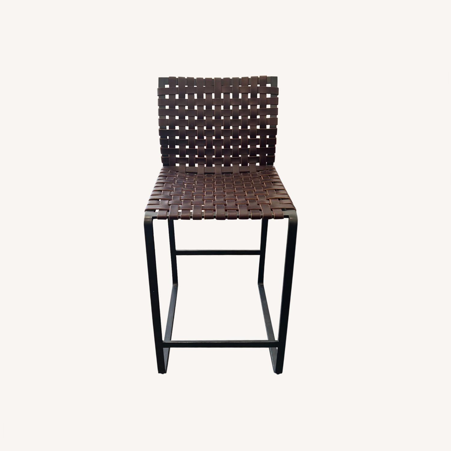 Woven Leather Custom Made Chair - image-0