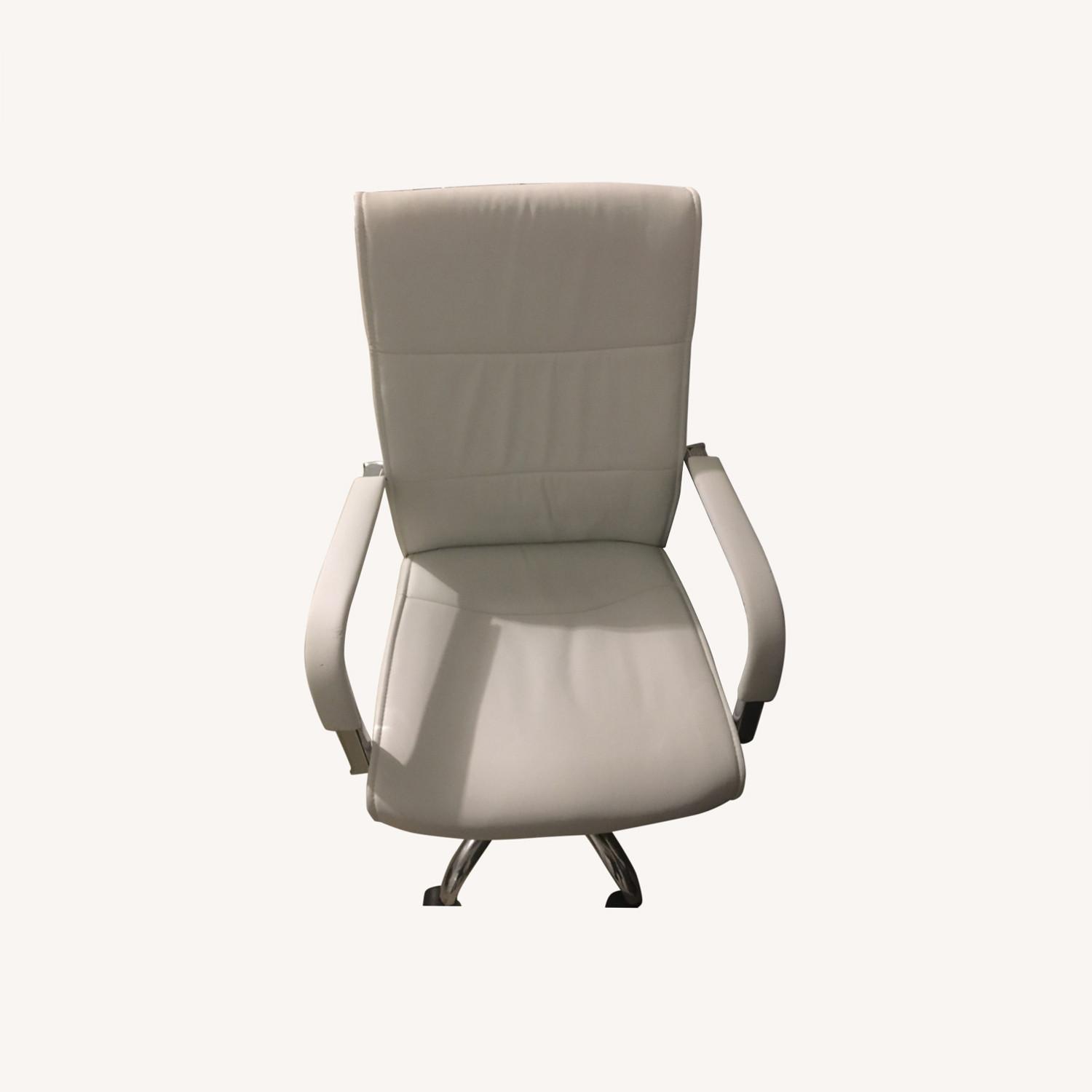 American Standard White Office Chair - image-0
