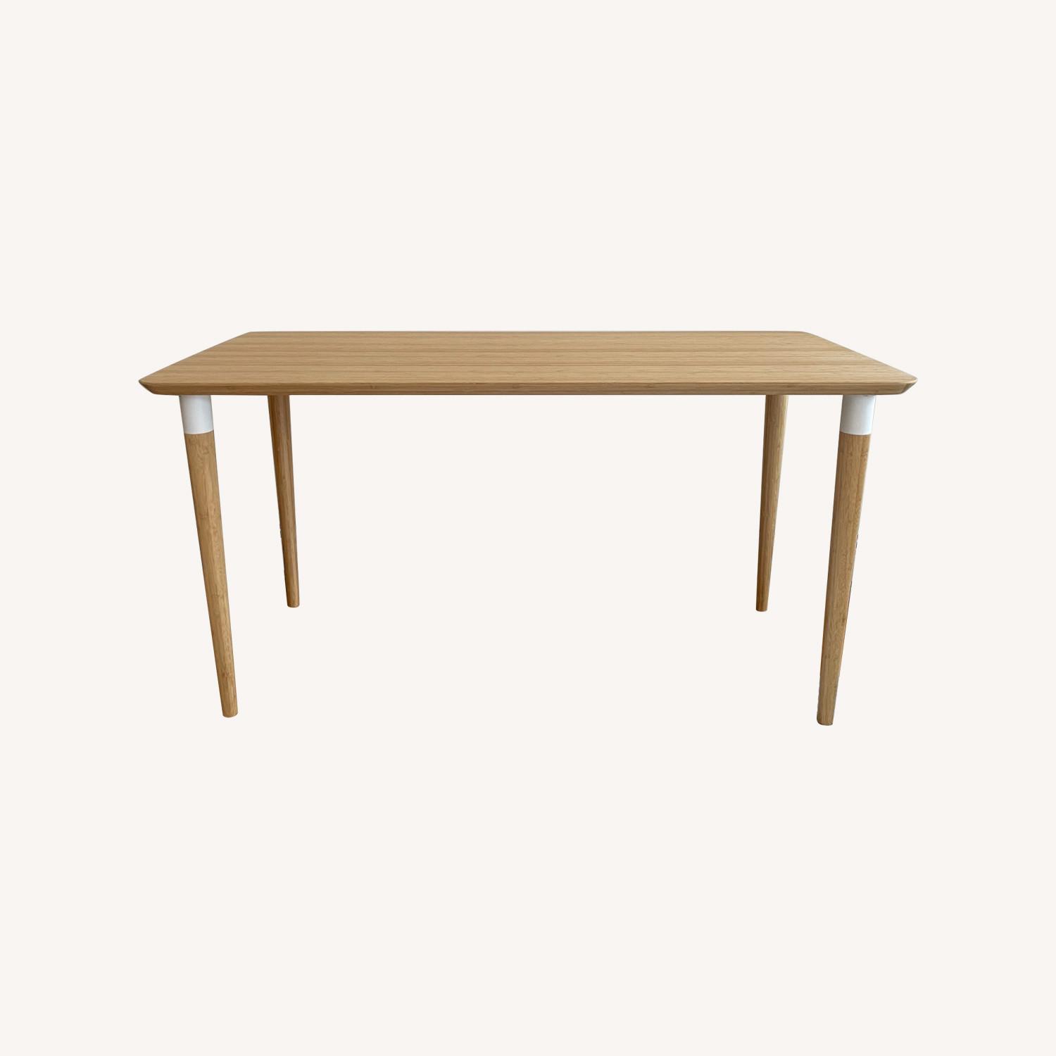 IKEA ANFALLAR / HILVER Bamboo Desk - image-0