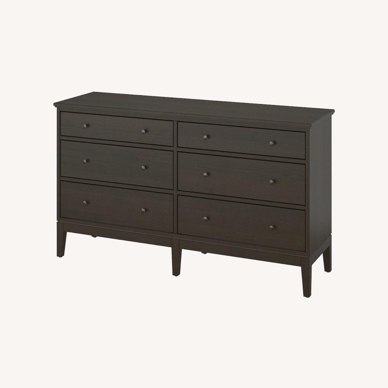 IKEA Dark Brown 6drawer Dresser AptDeco