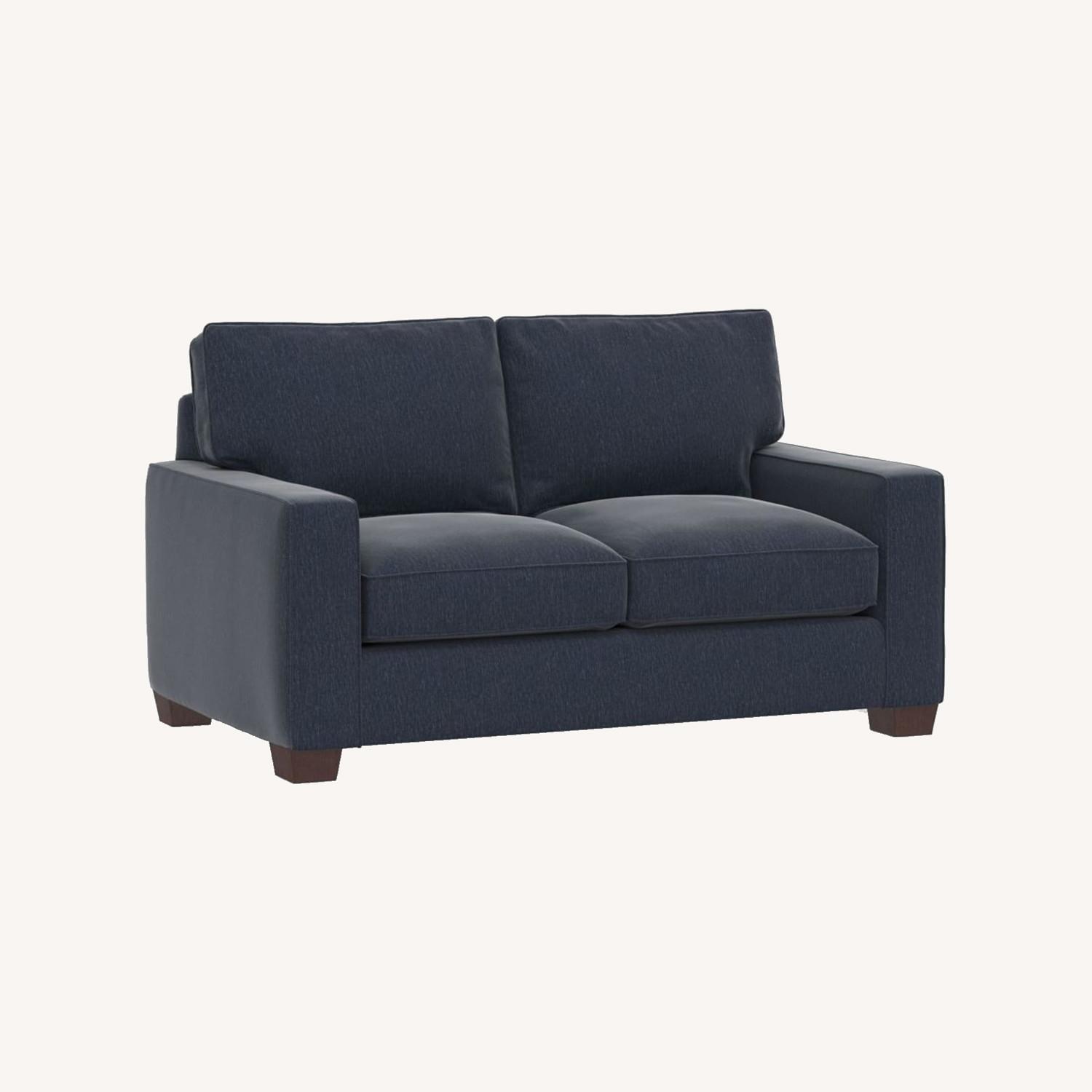 Pottery Barn Comfort Square Arm Loveseat 70.5" - image-0