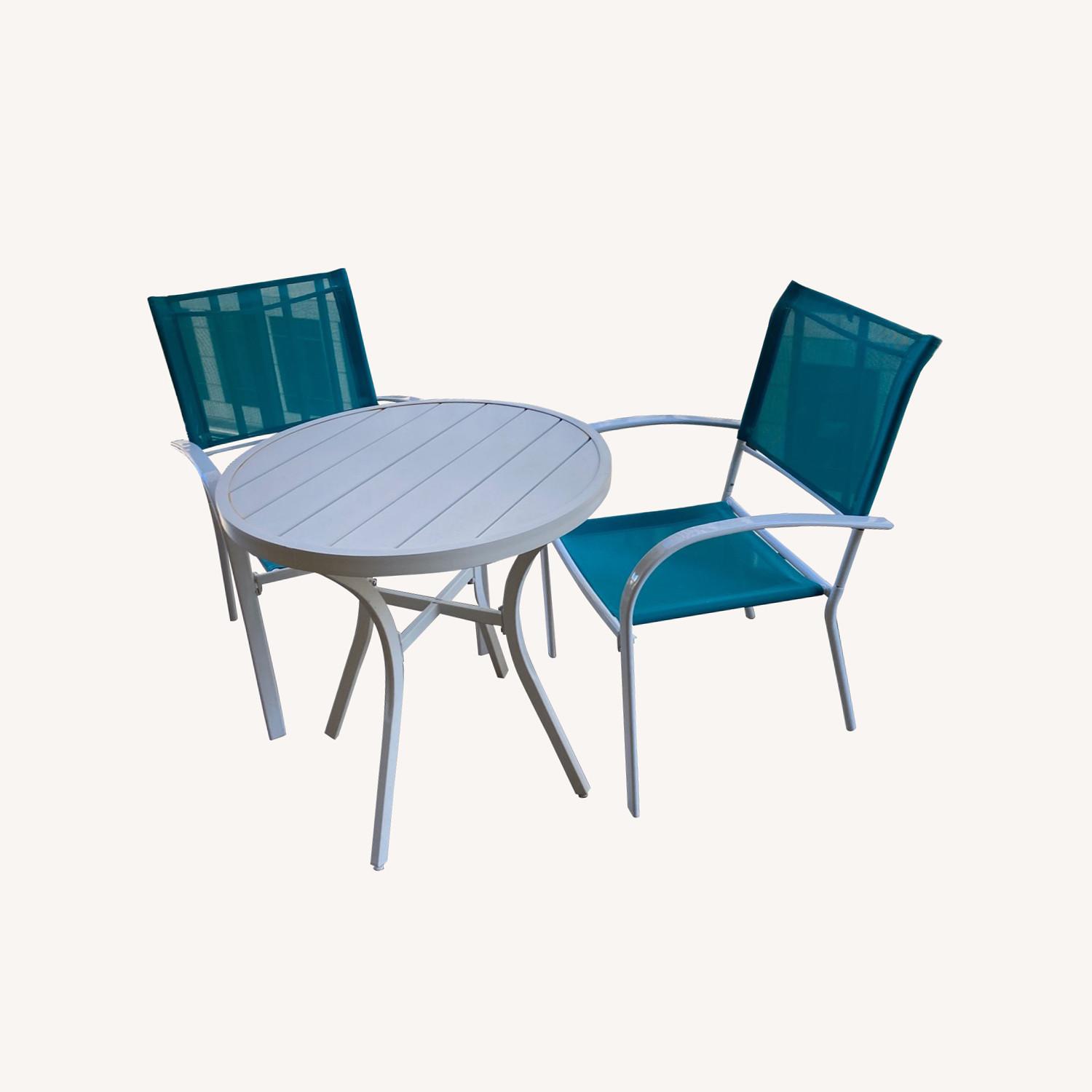 Patio Table and 2 Chairs - image-0