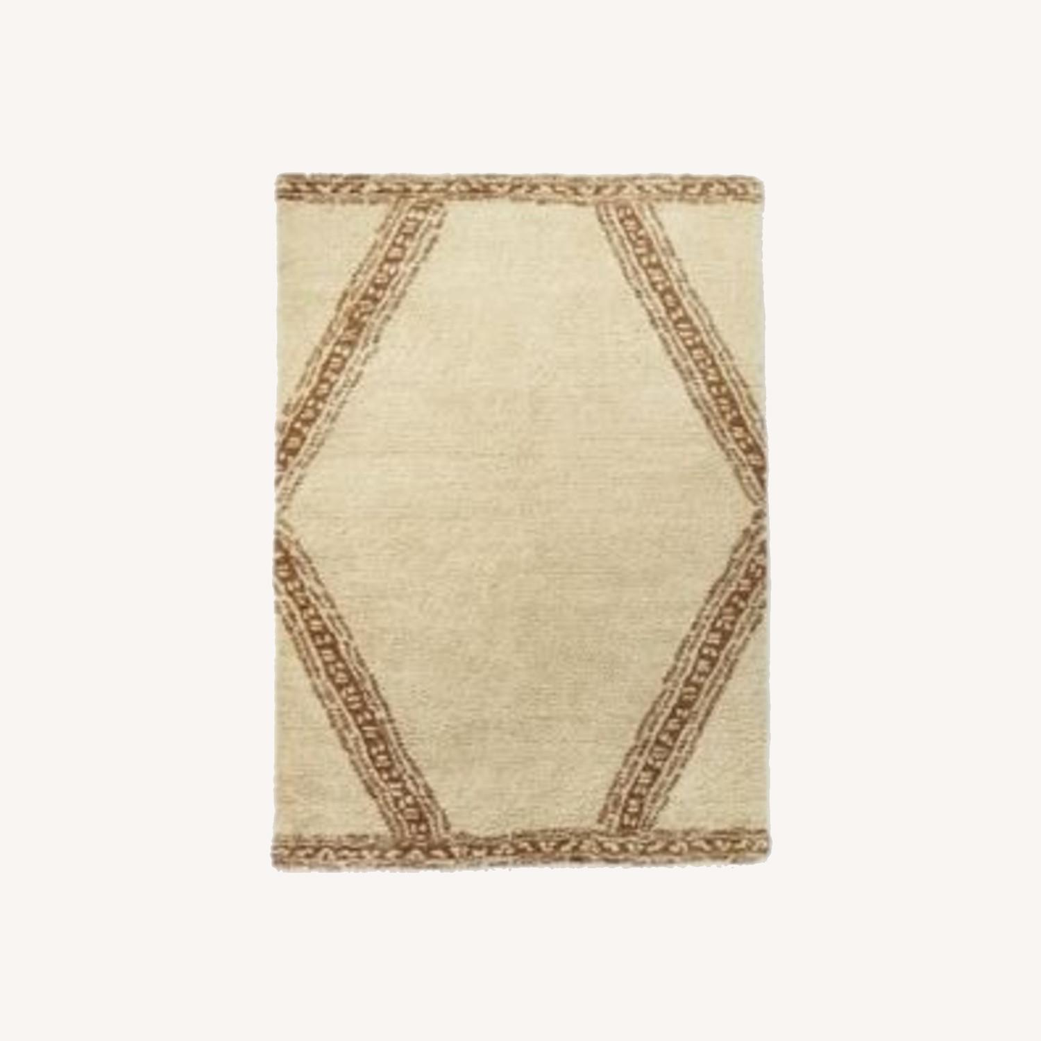 Tustin Wool Tufted Rug Cream Threshold AptDeco