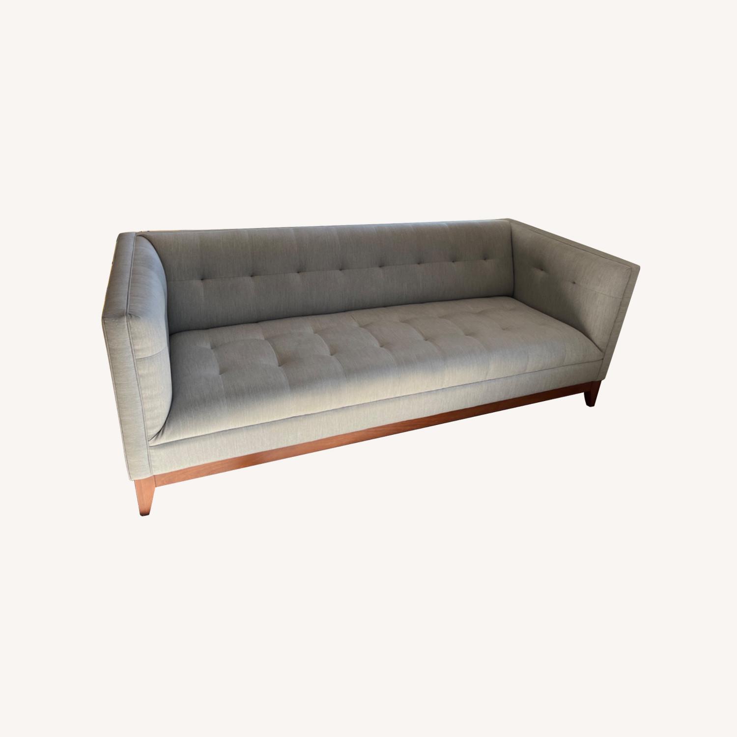 Joybird Stowe Gray Sofa AptDeco