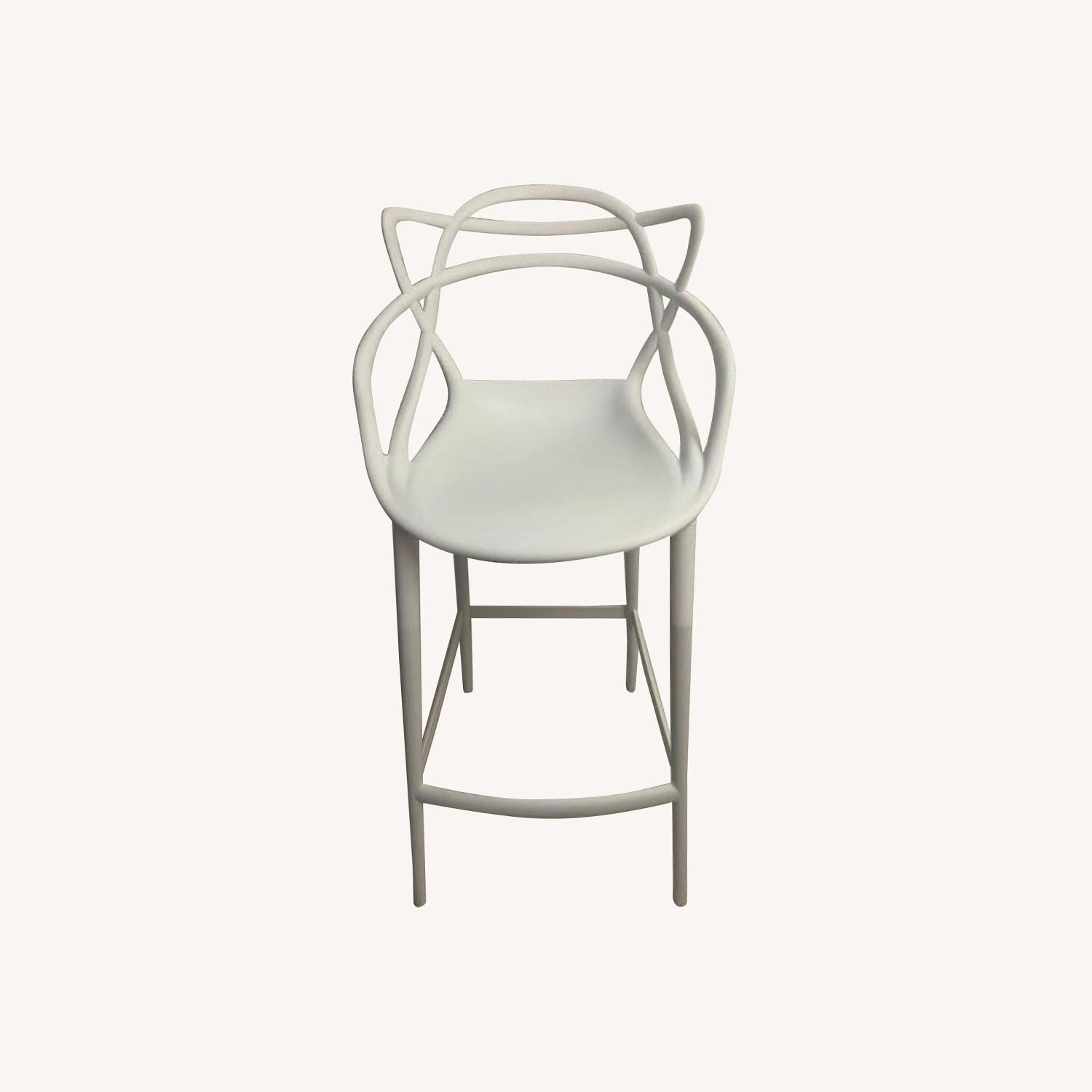 Barstools White Starck Inspired - image-0