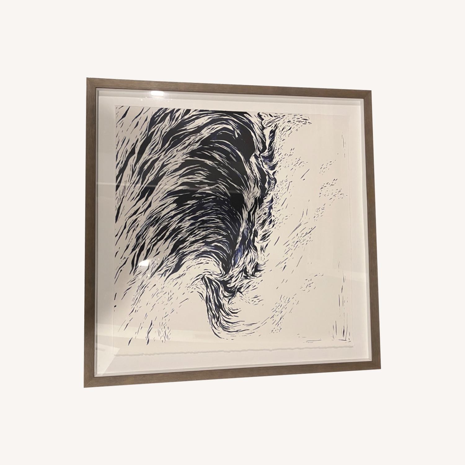 Restoration Hardware Teen Wall Art Wave - image-0