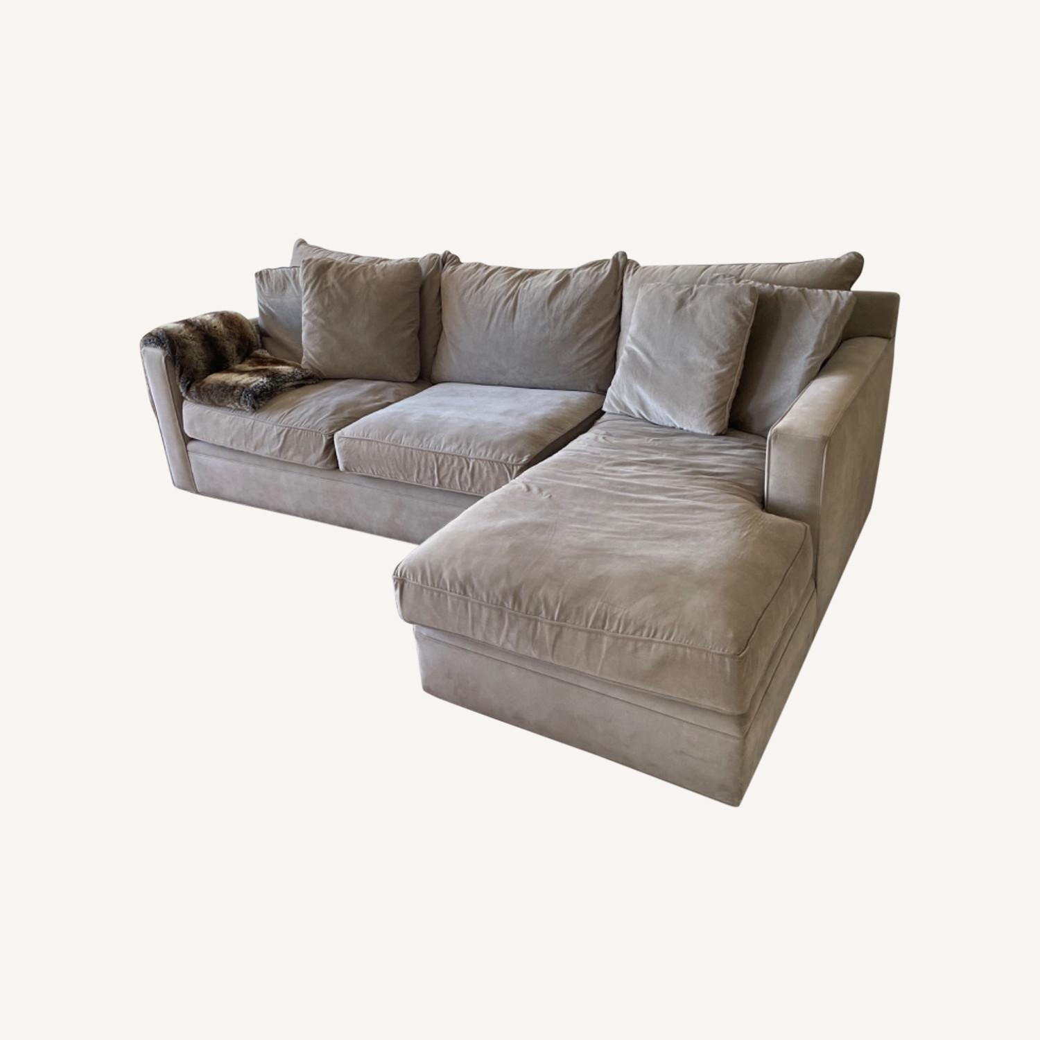 Room & Board York Sofa in Otter Microfiber - image-0