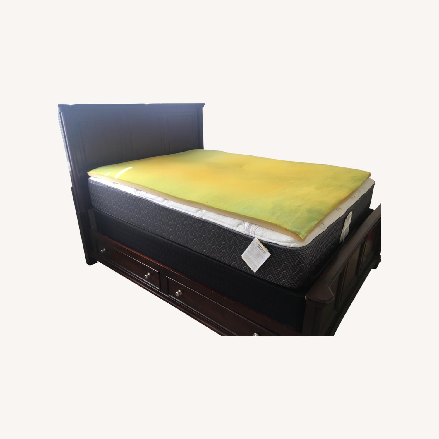 Queen Bed With Headboard - image-0