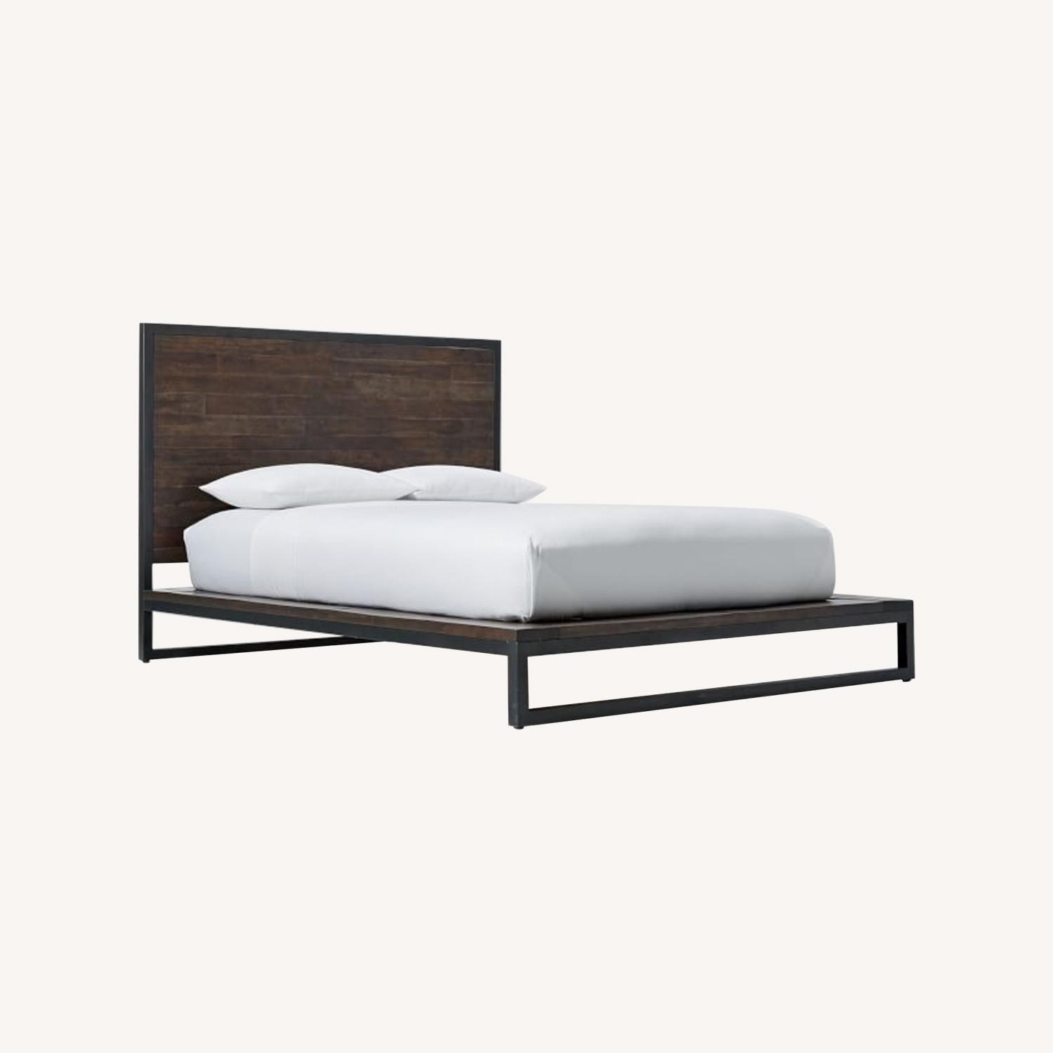 West Elm Logan Platform Bed - Queen - image-0