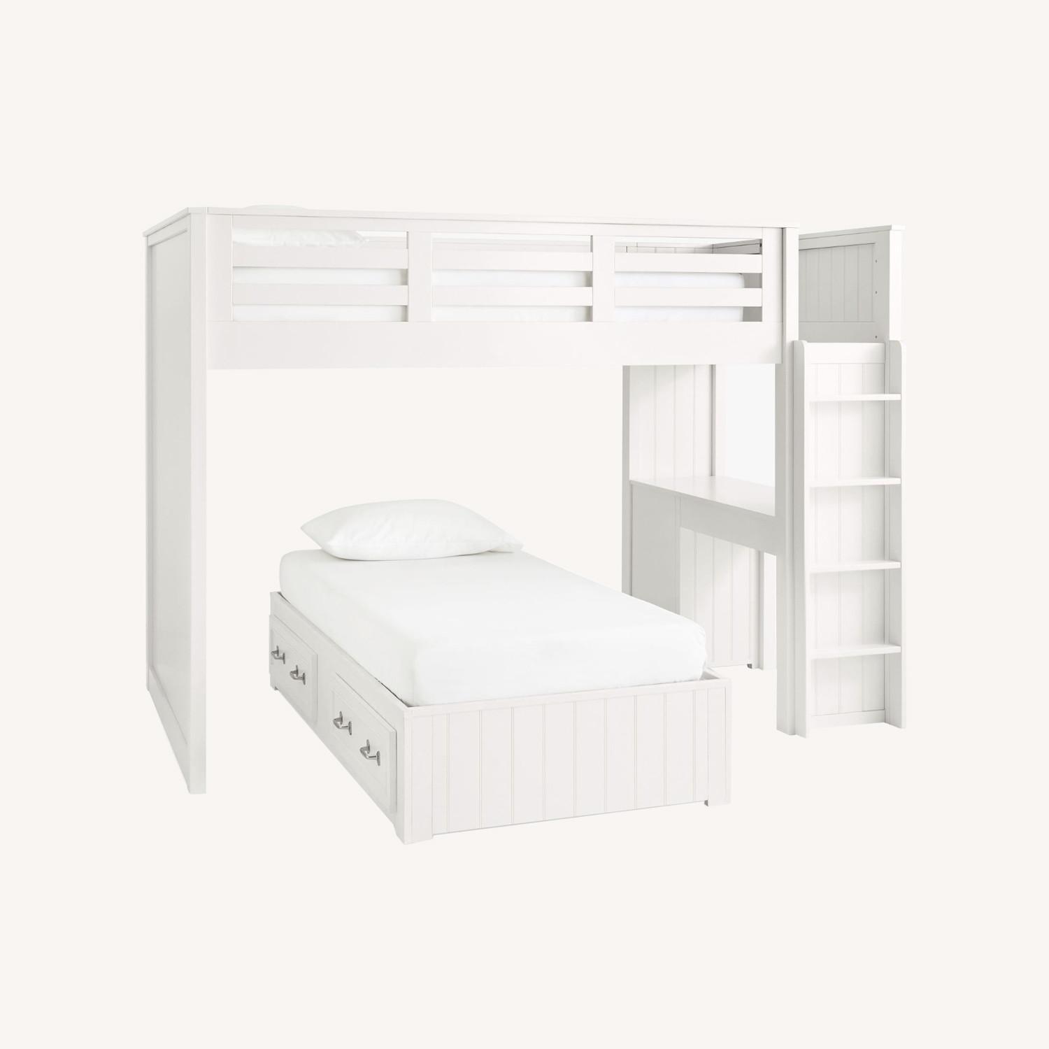 Pottery Barn Full Loft & Twin Bed Set - image-0