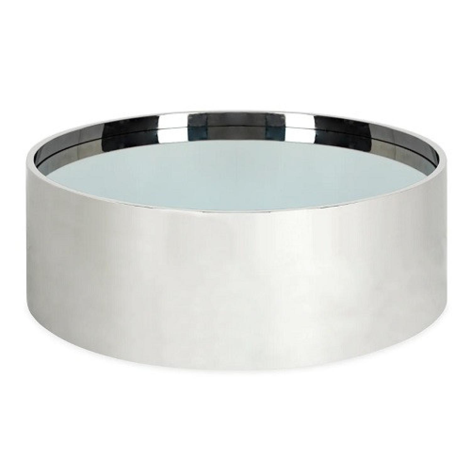 Jonathan Adler Smoked Mirror Cocktail Table - image-4