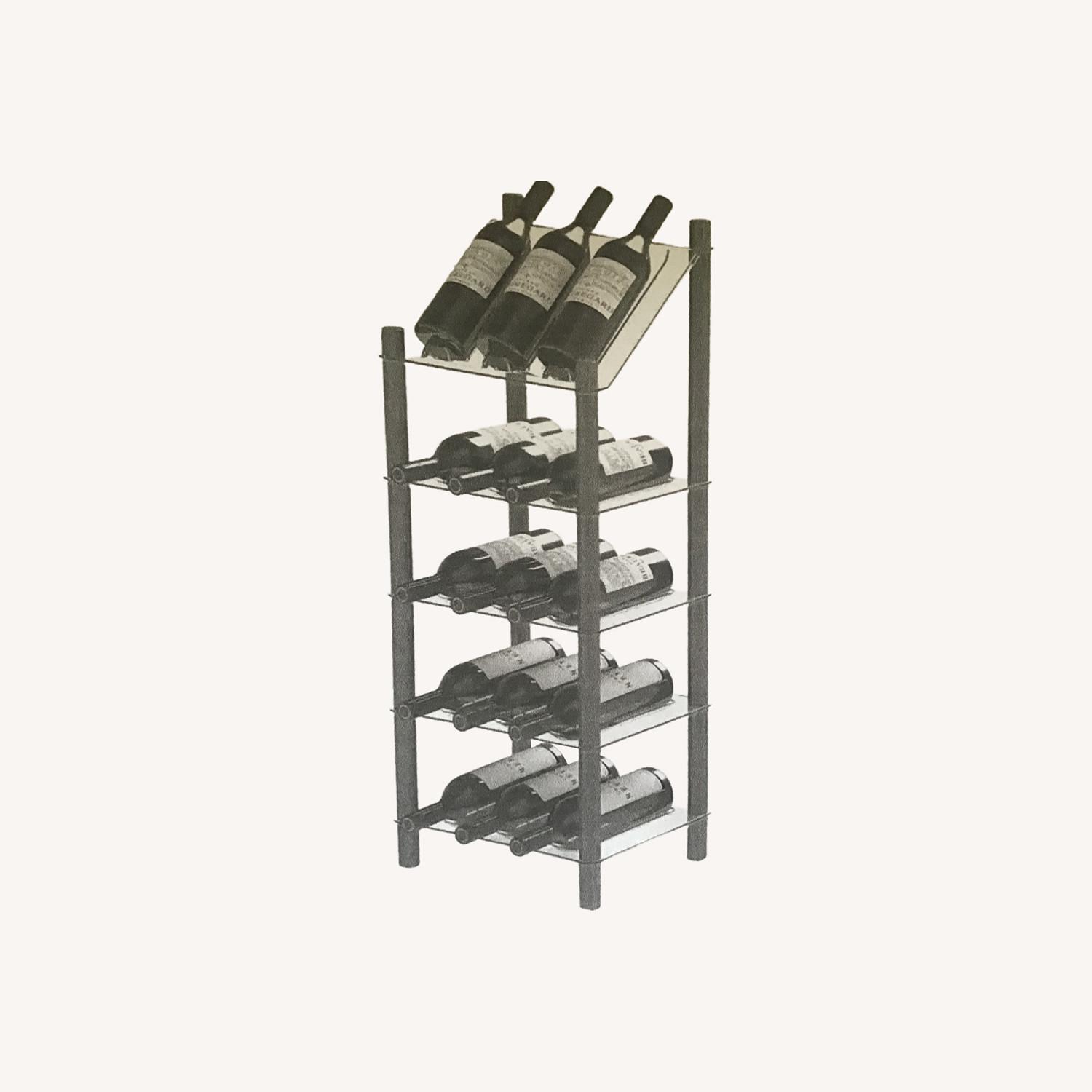 MyWinebar 15 Bottle Wine Holder Storage Rack Stand - image-0