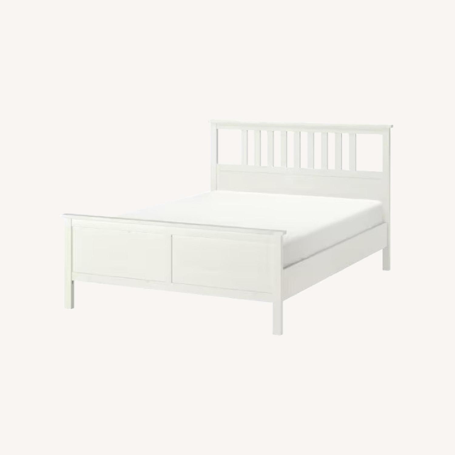 Ikea hemnes full bed frame aptdeco