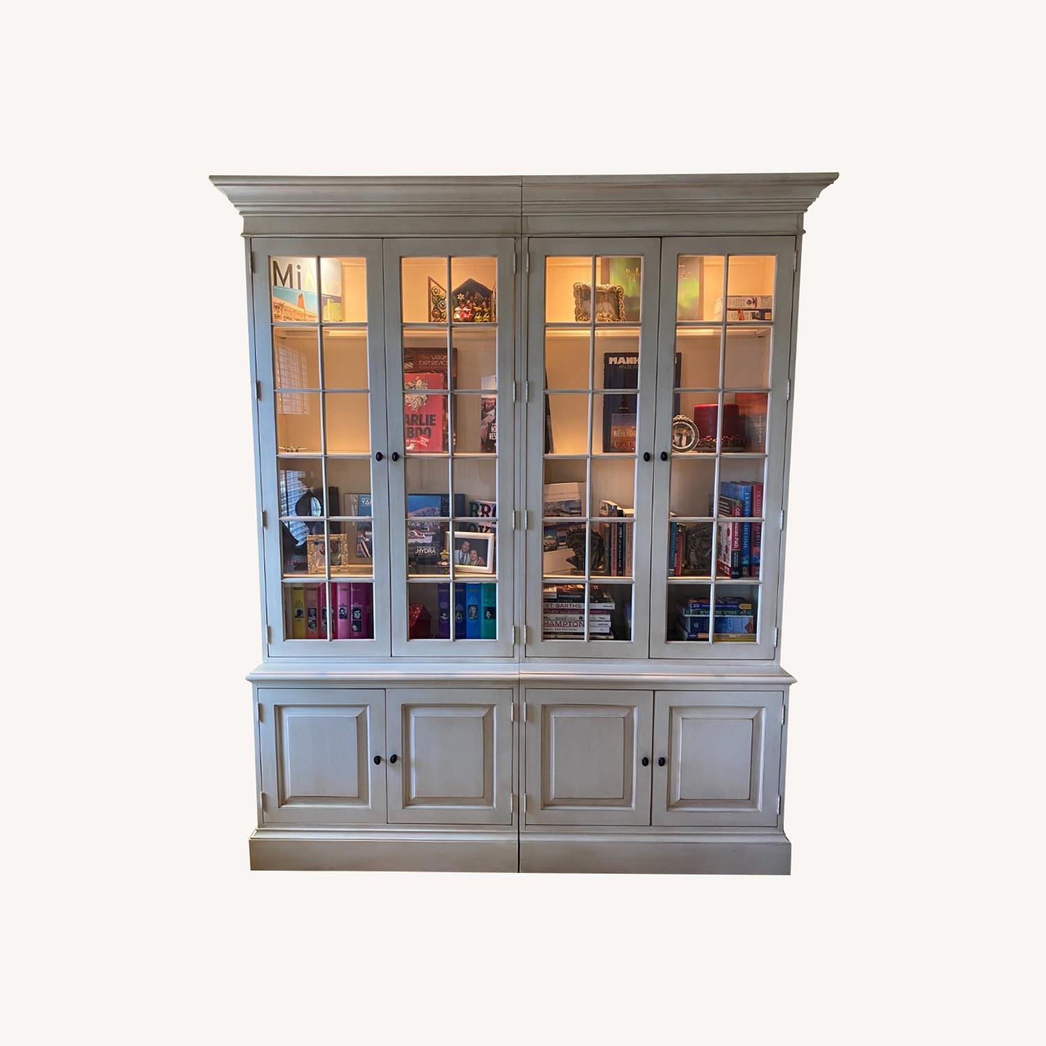 Ethan Allen Double Villa Bookcase - image-0