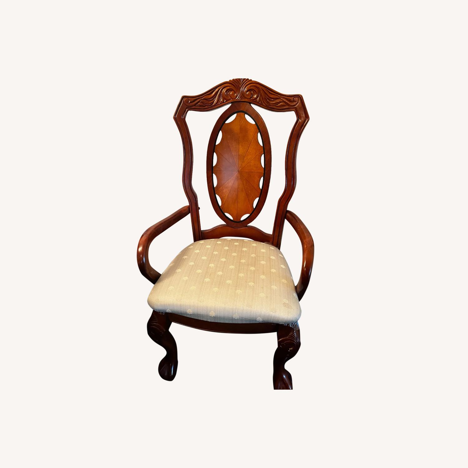 Dining Chair Set of 6 Vintage 80s - image-0