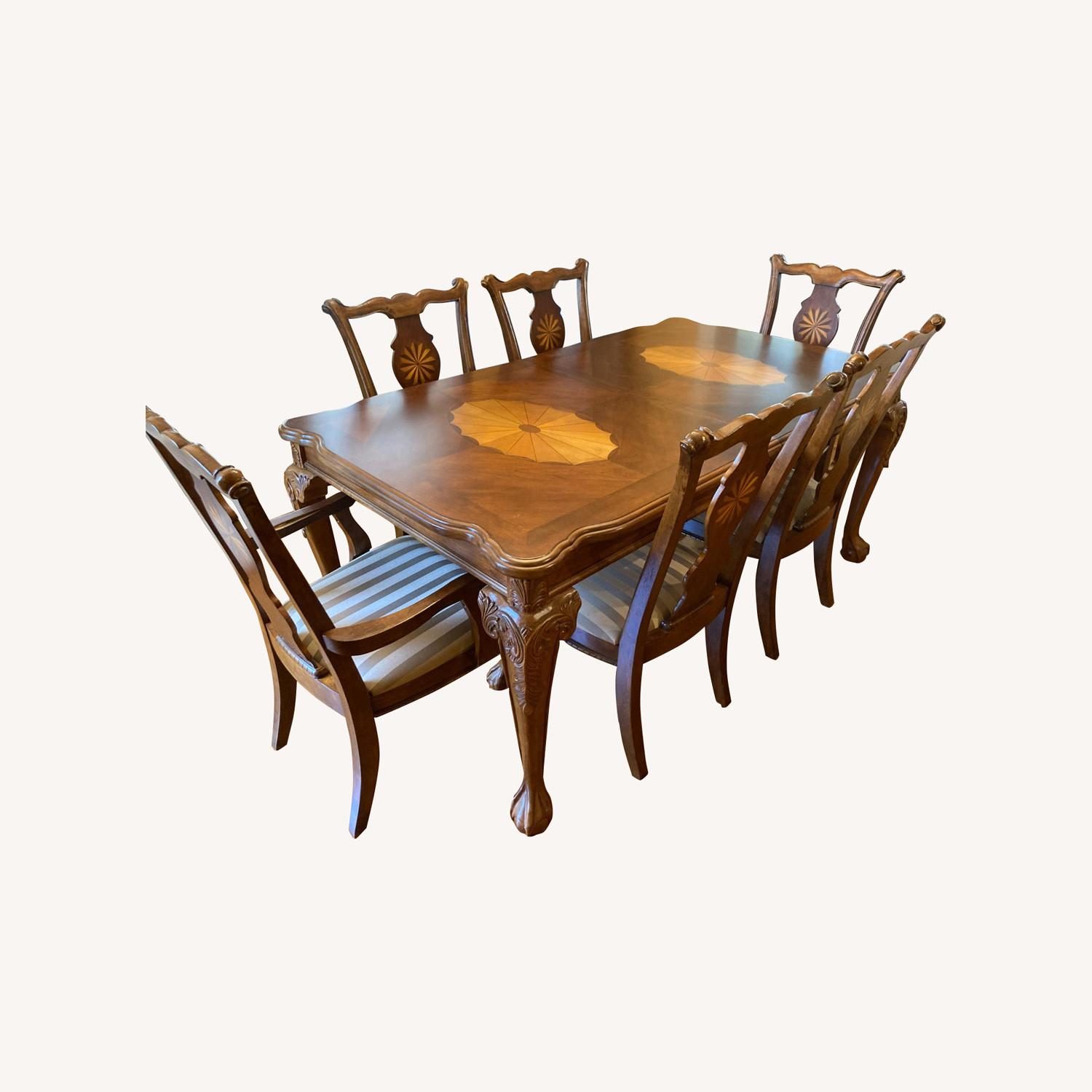 Ashley Glen Eagle Dining Table & Chairs - image-0