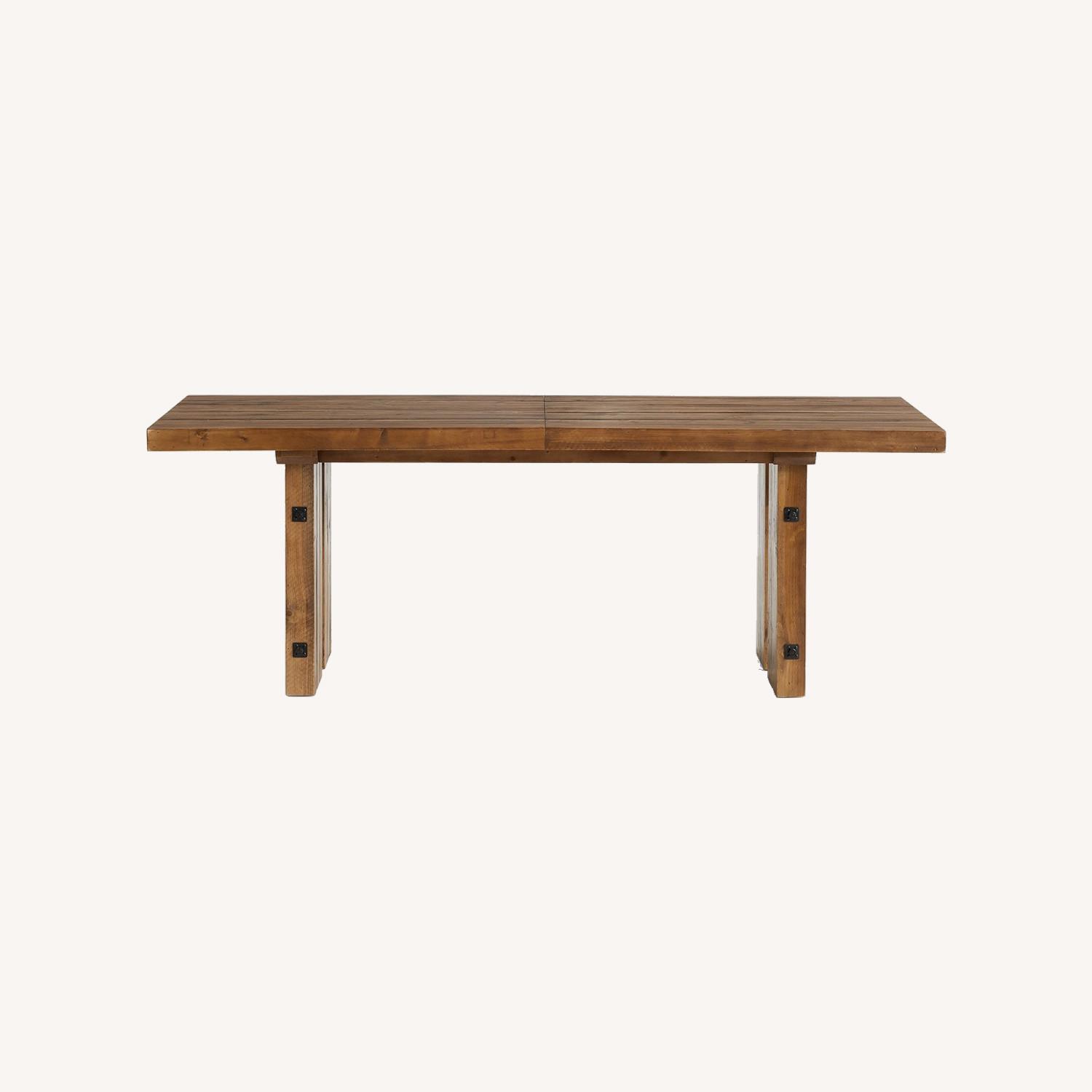 Pottery Barn North Reclaimed Wood Extending Table - image-0