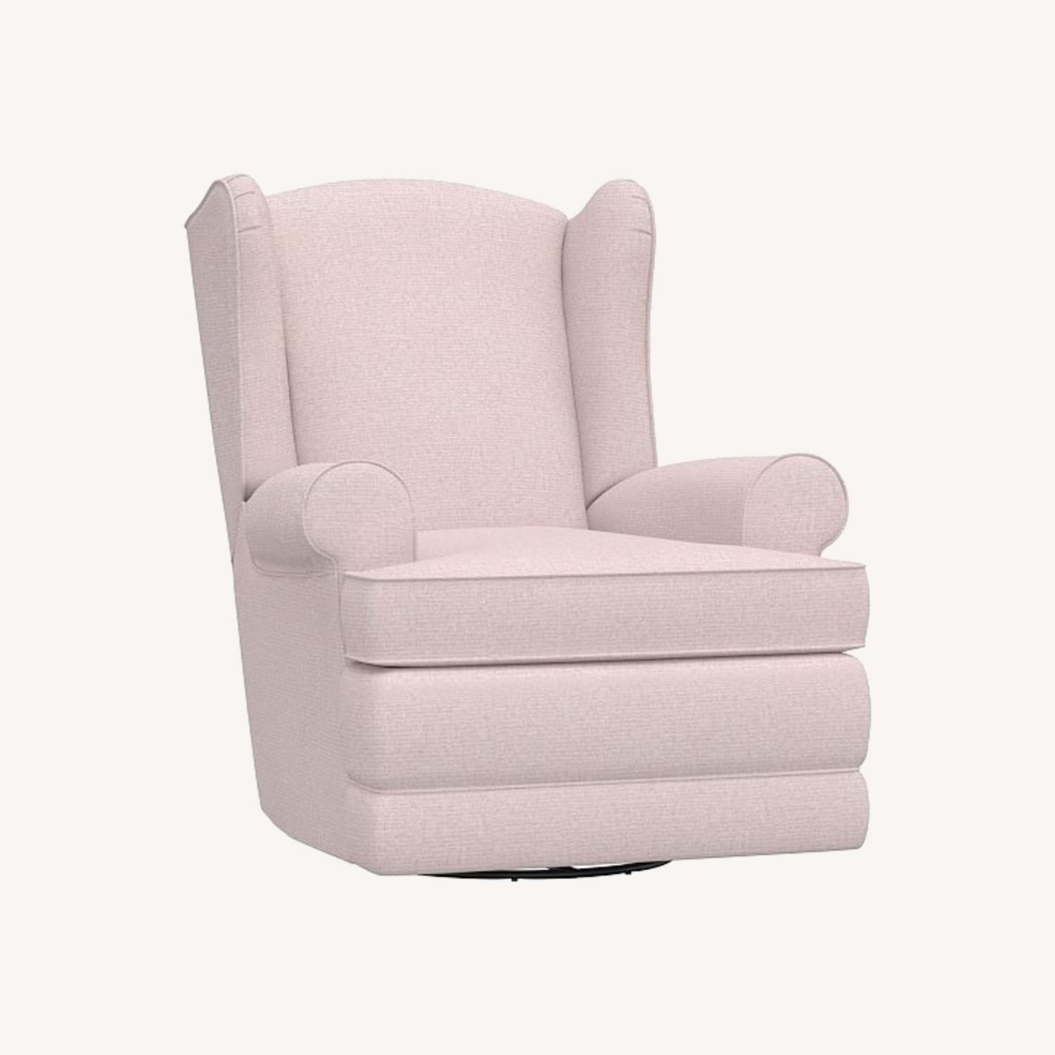 Pottery Barn Wingback Swivel Glider Recliner - image-0