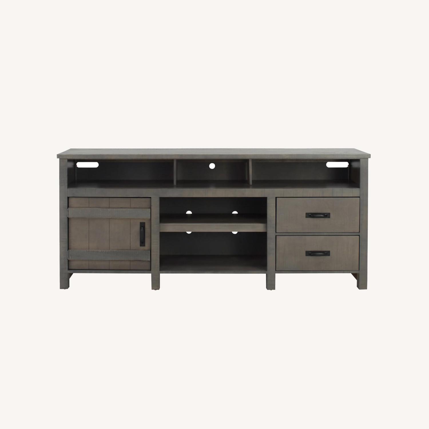 Raymour & Flanigan Bernstein 76" TV Console - image-0