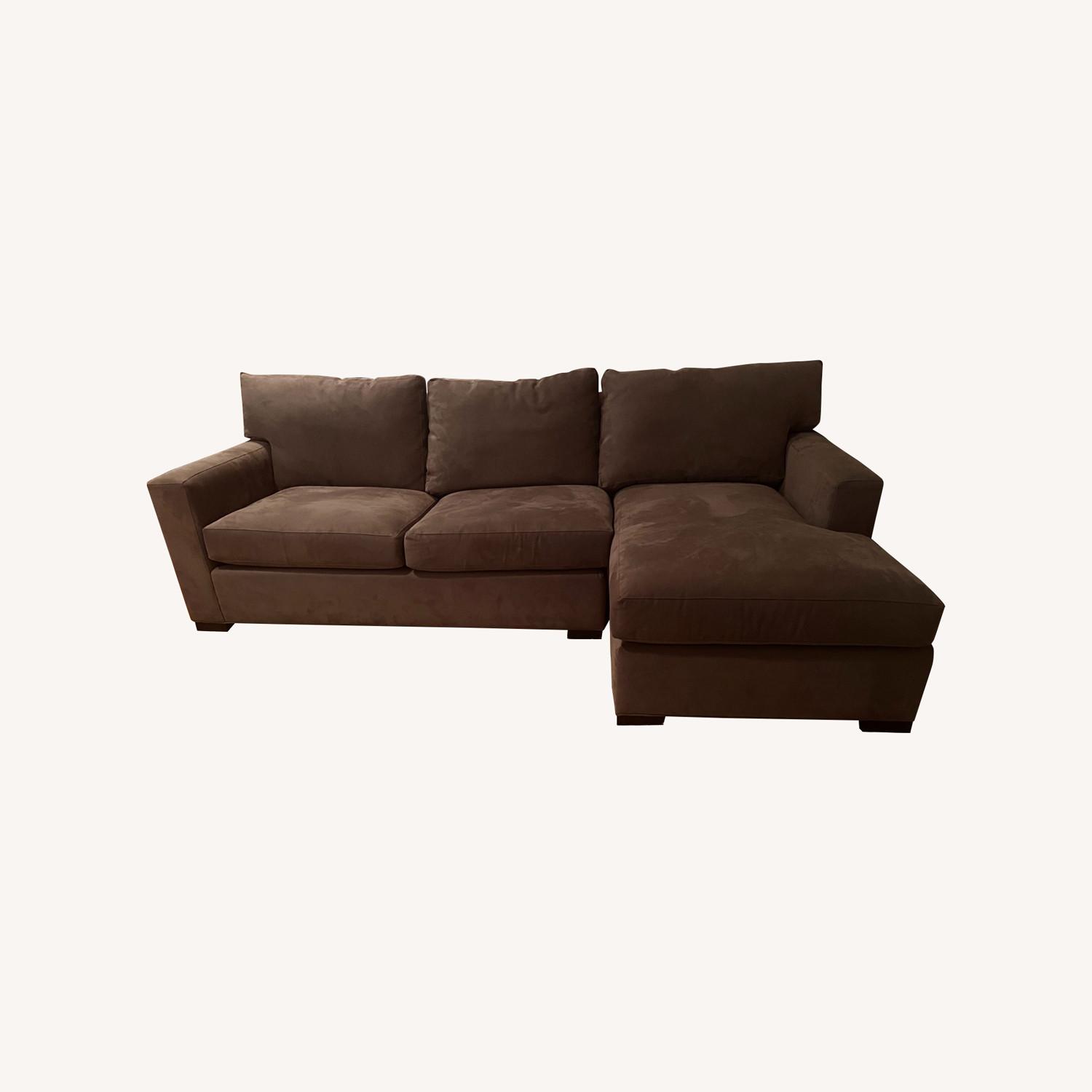 Crate & Barrel Sectional - image-0