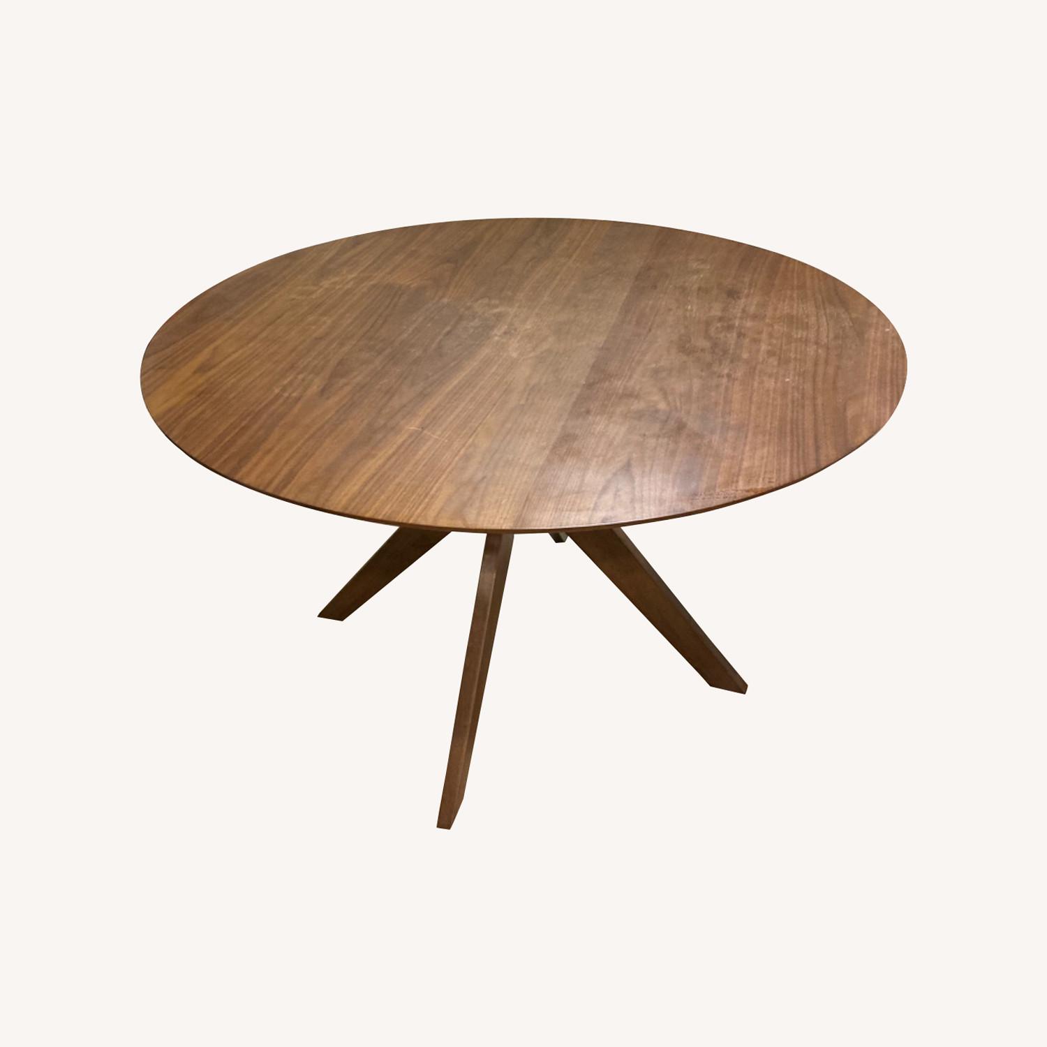 Wayfair Round Wood Dining Table - image-0