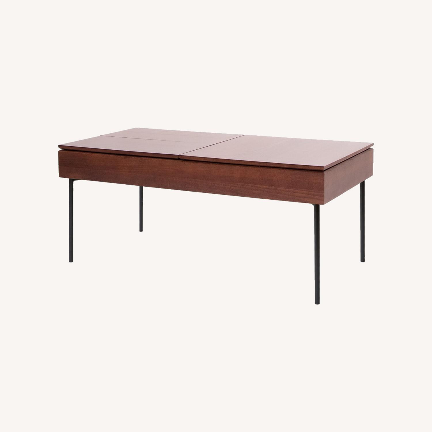 Burrow The Carta Coffee Table in Walnut - image-0