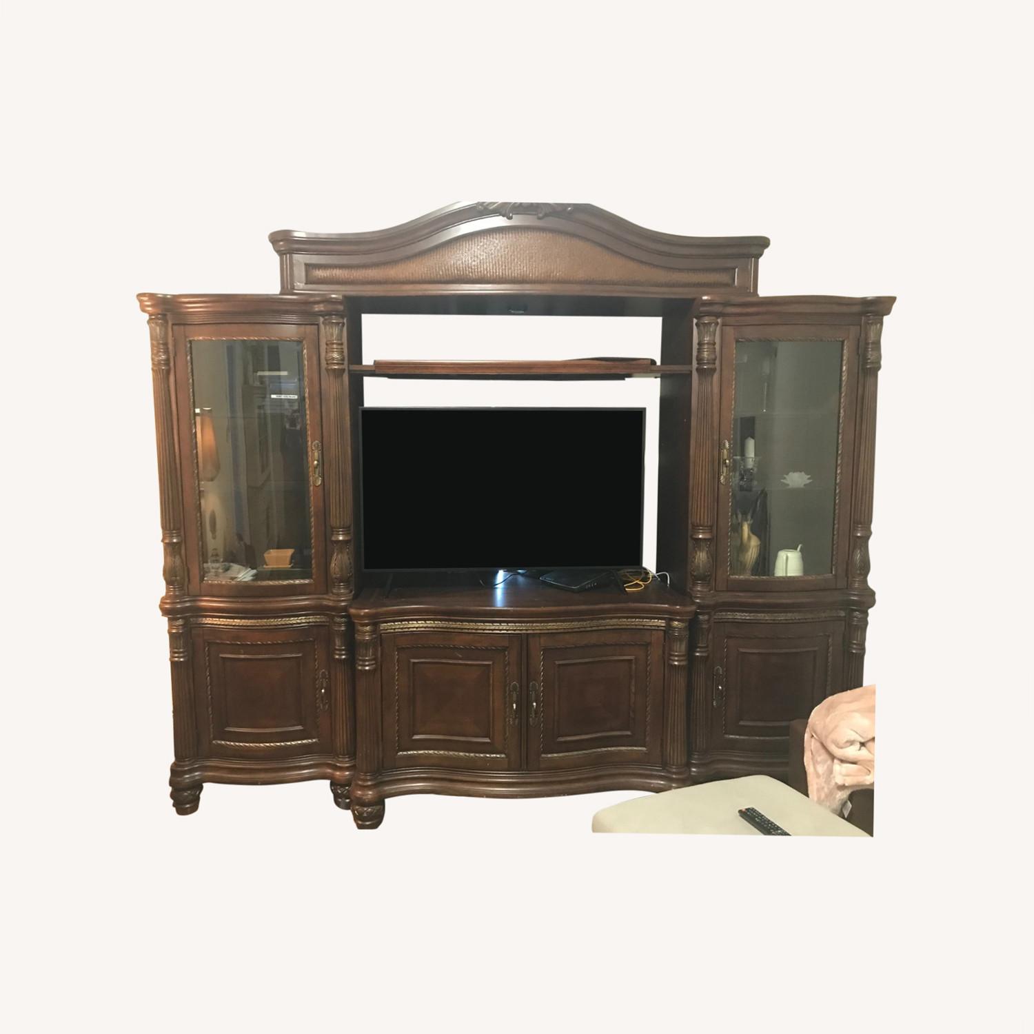 Wall Unit/Entertainment Center - image-0