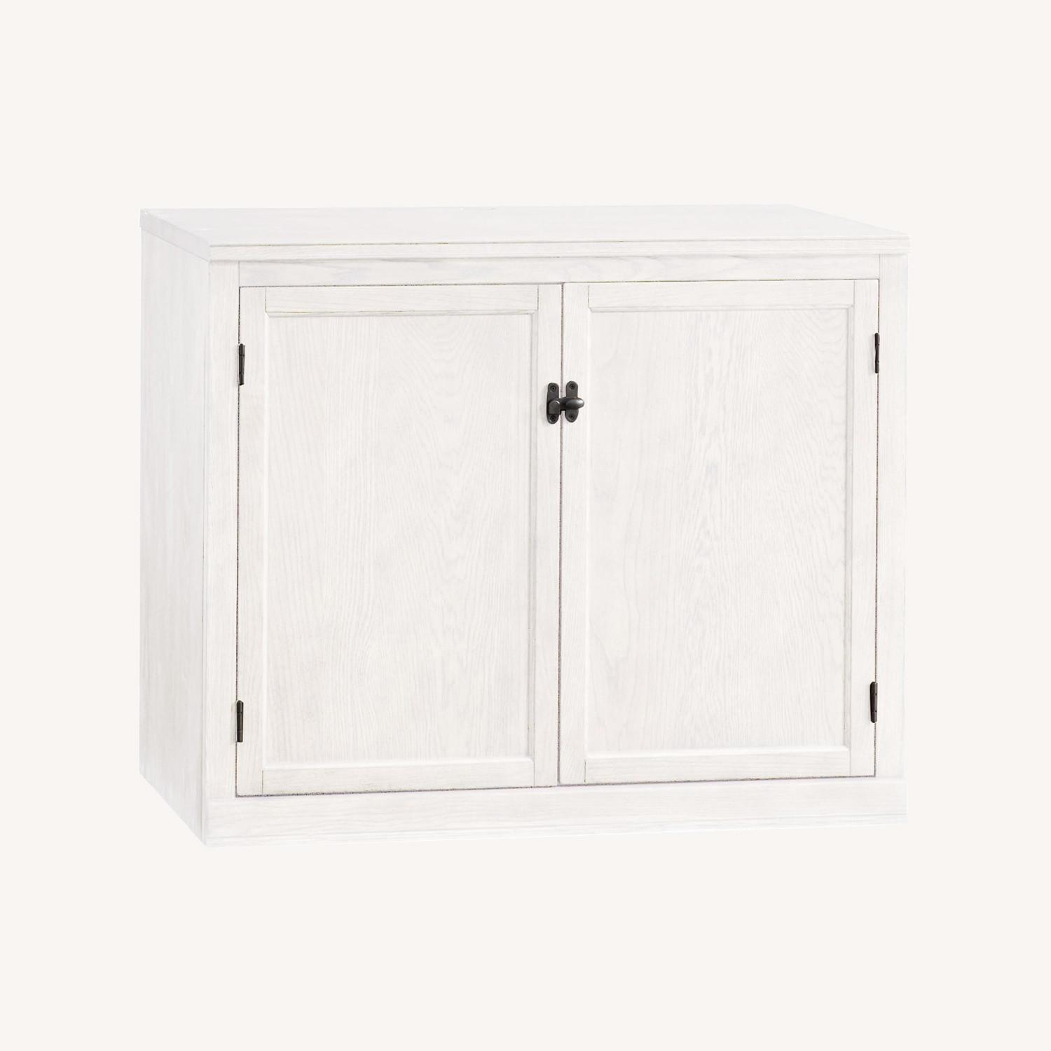 Pottery Barn Logan 36" Base with Doors AptDeco