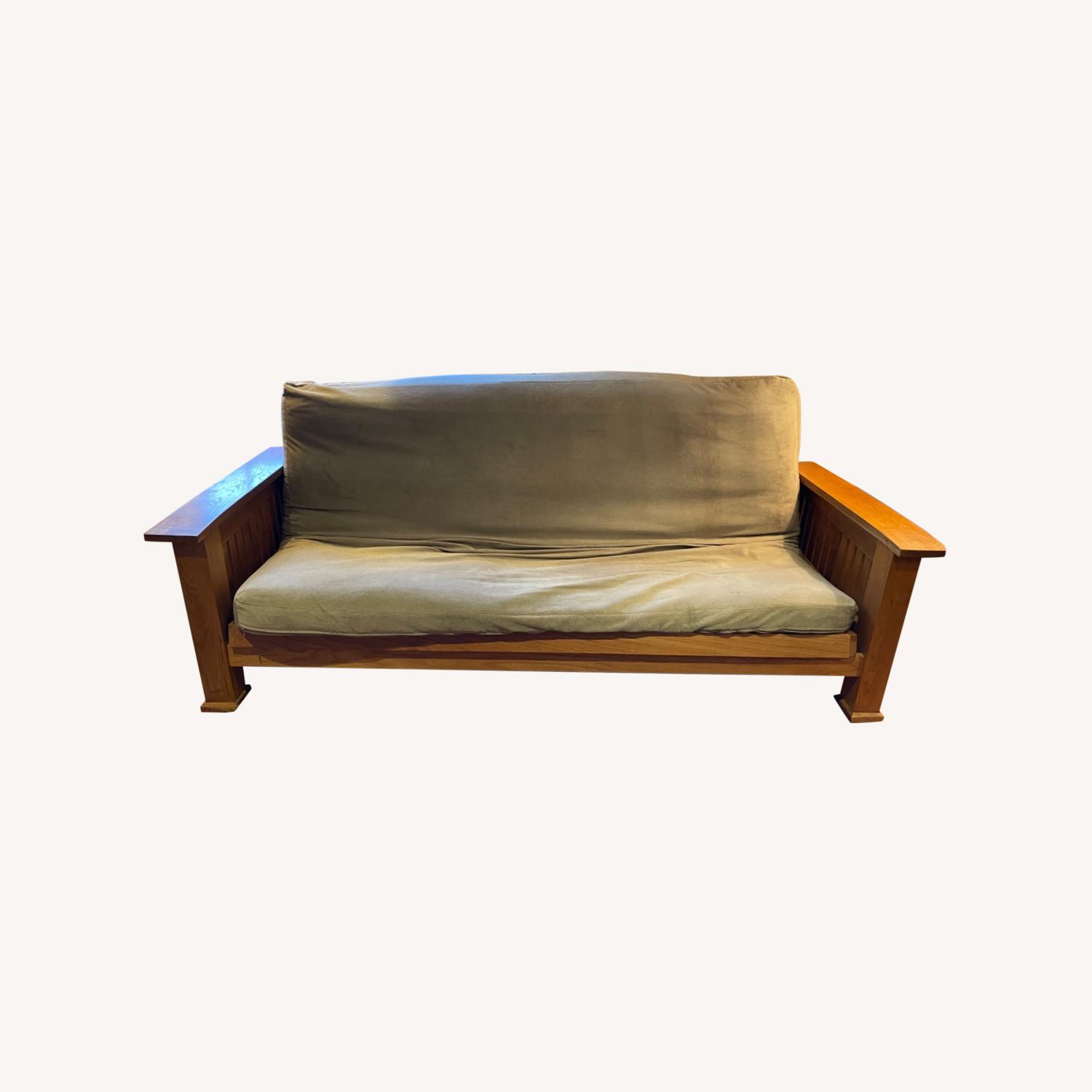 Futon Couch/Bed - image-0