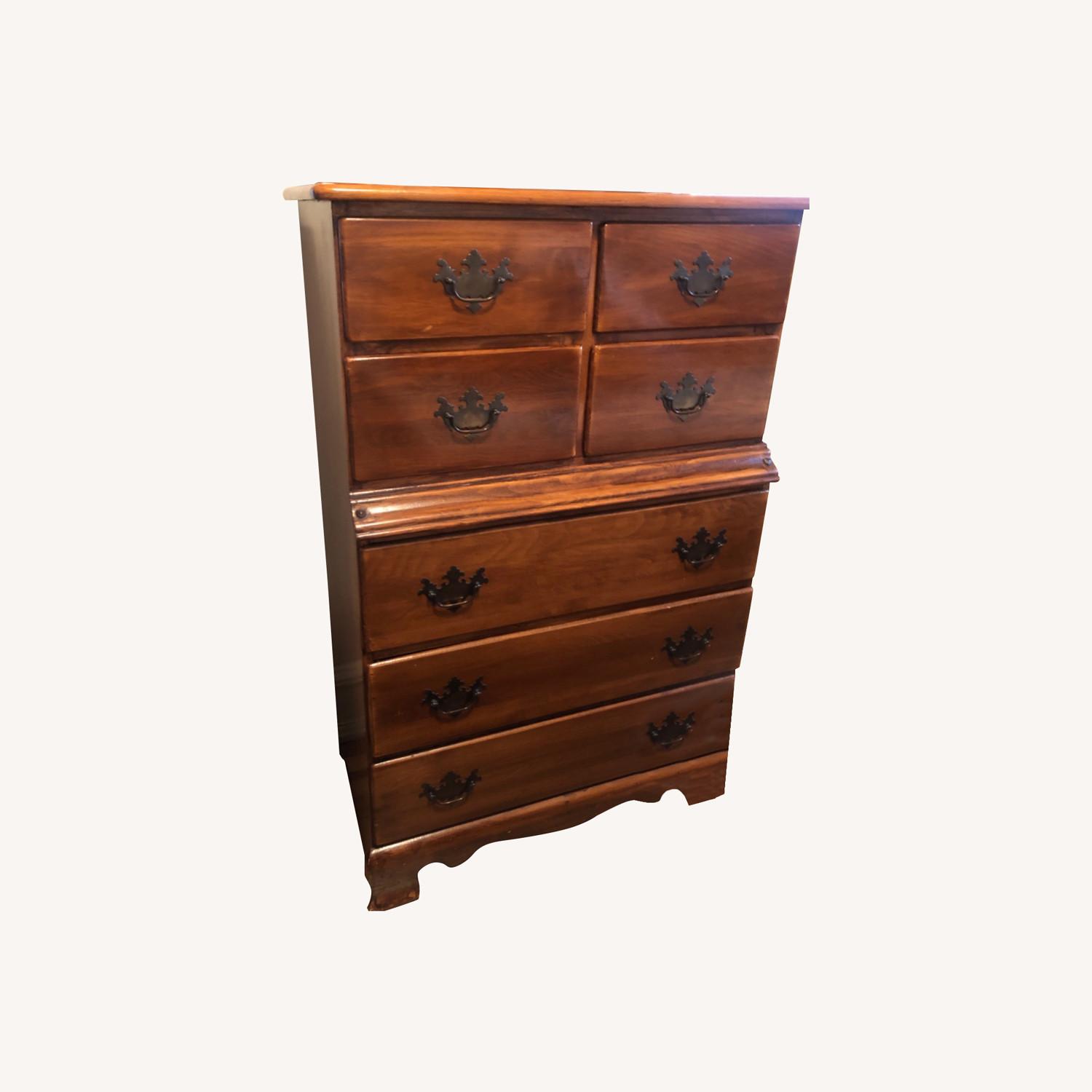 Vintage Brown Dresser - image-0