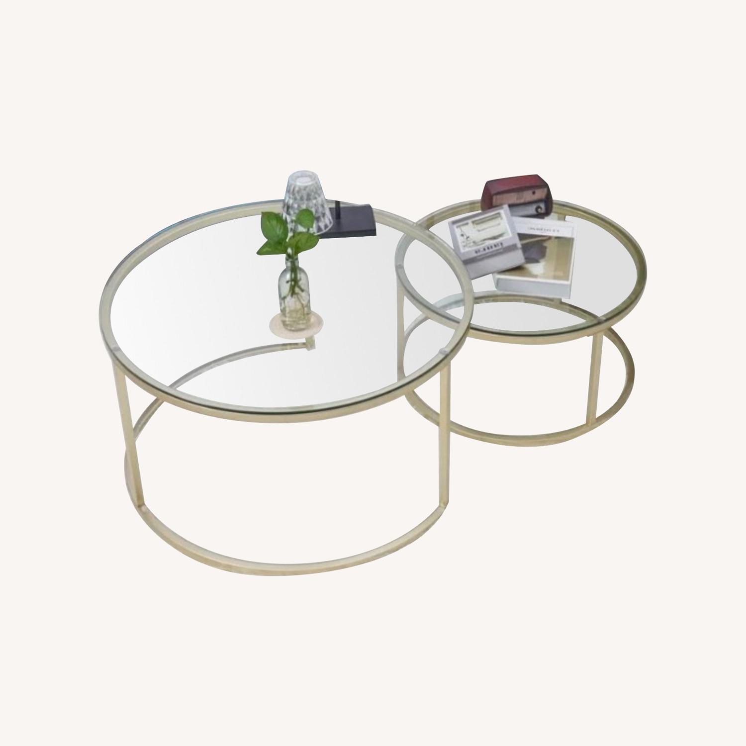 Emmaline Frame 2 Nesting Coffee Tables - image-0
