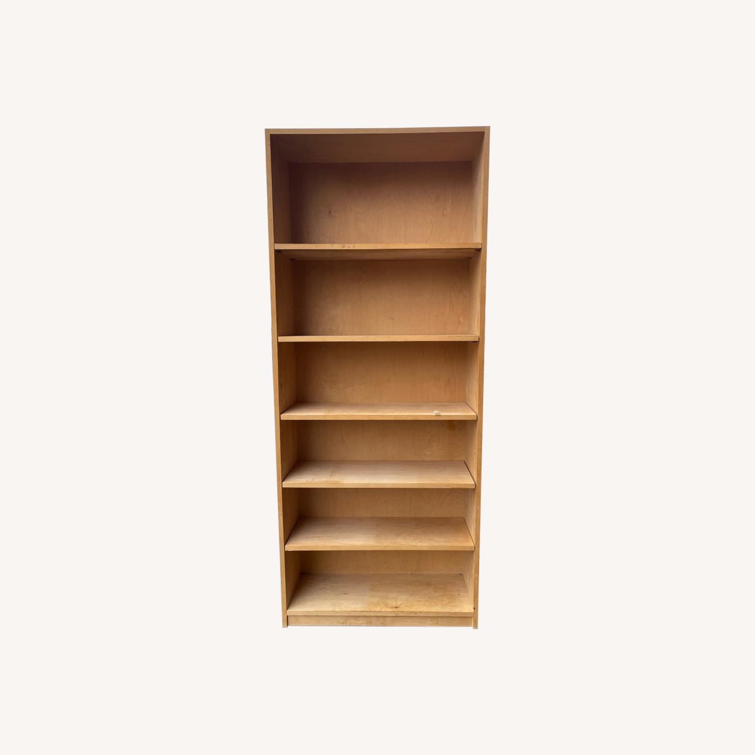 Solid Wood Bookcase - image-0