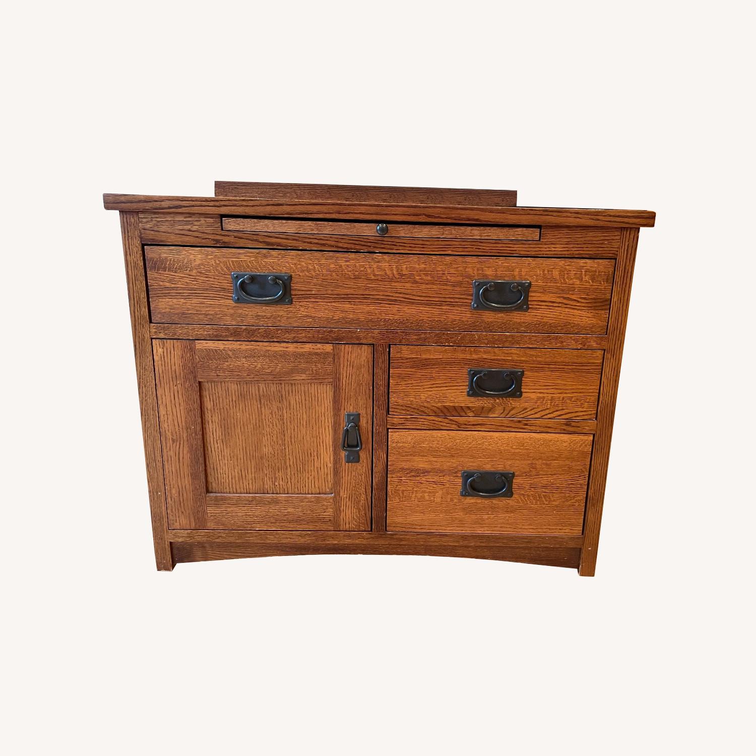 Restoration Hardware Mission-Style Small Dresser - image-0