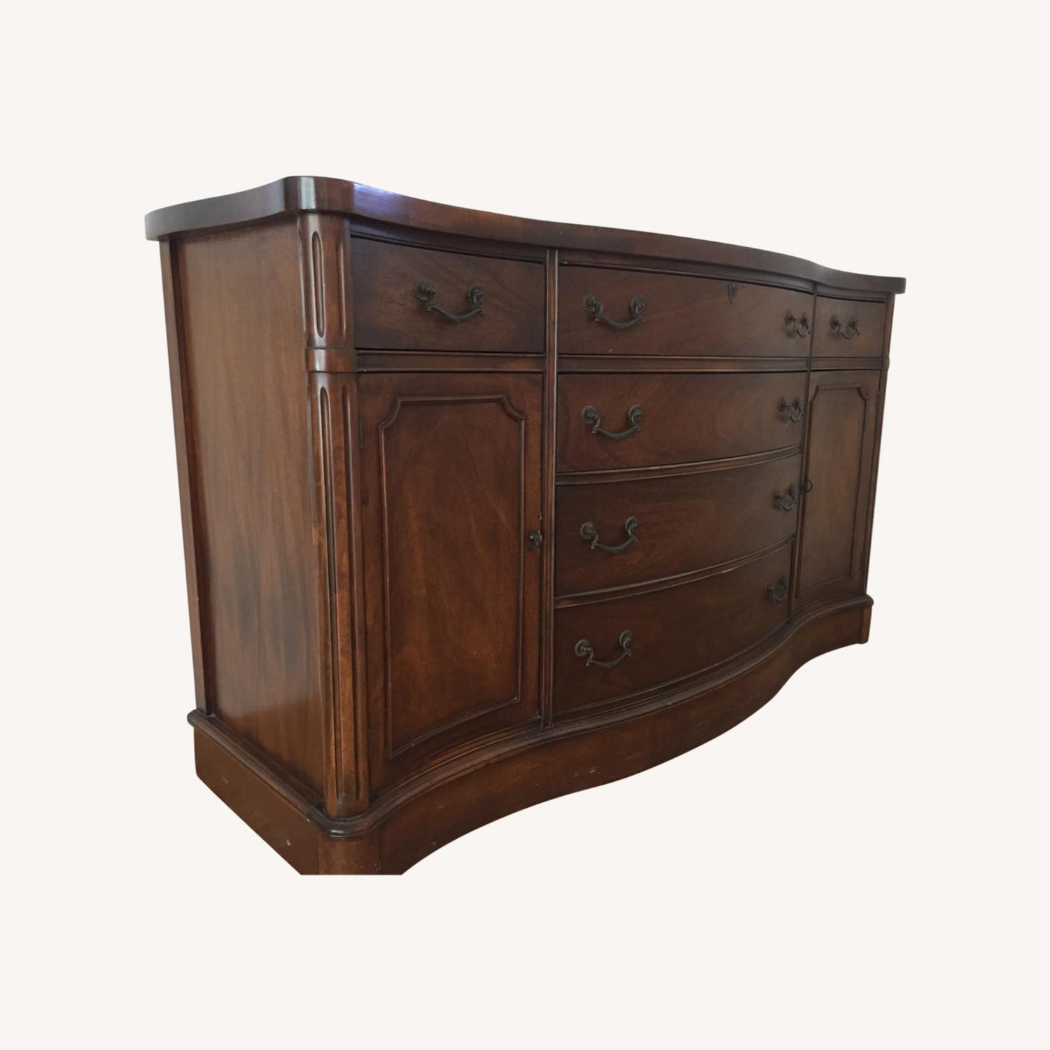 Mid Century Mahogany Sideborad - image-0