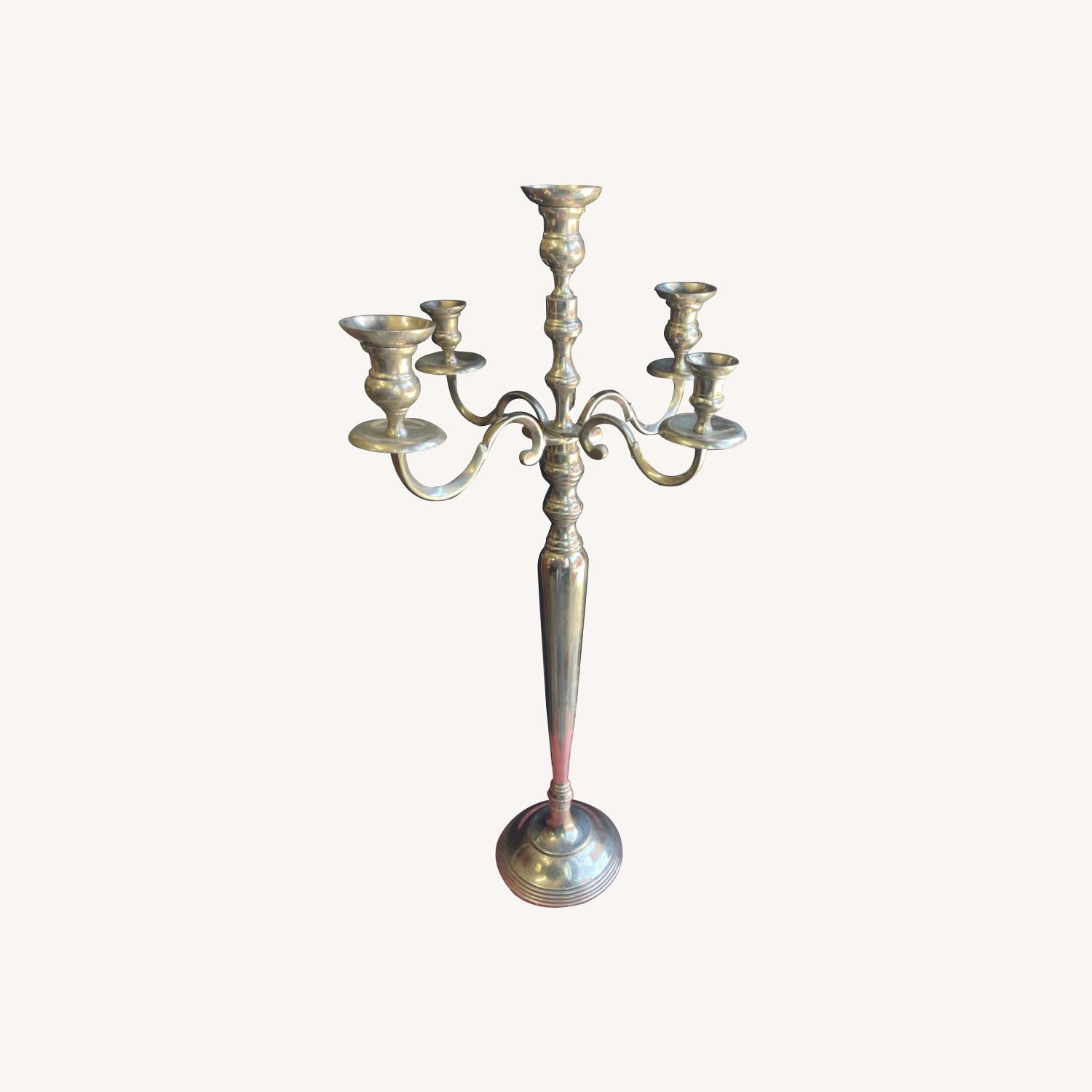 Vintage Tall Candelabra - image-0
