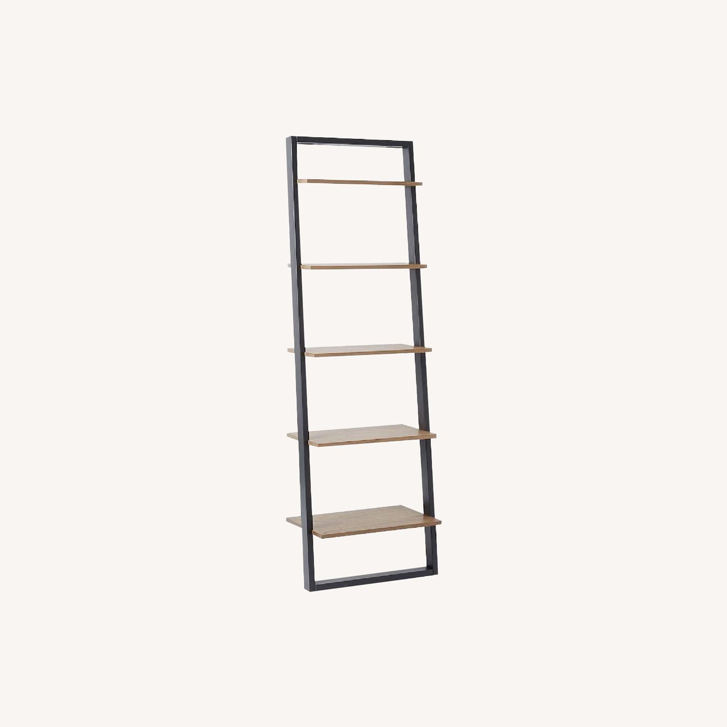 West Elm Ladder Leaning Bookshelf (25") AptDeco