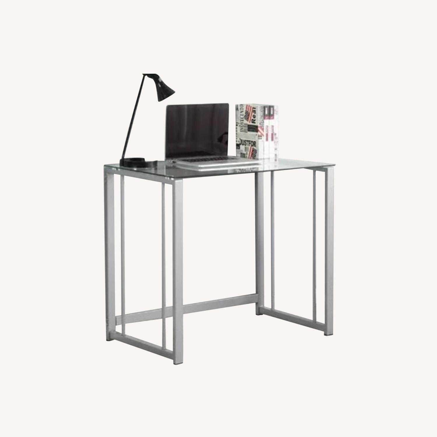 Macy's Glass Desk - image-0