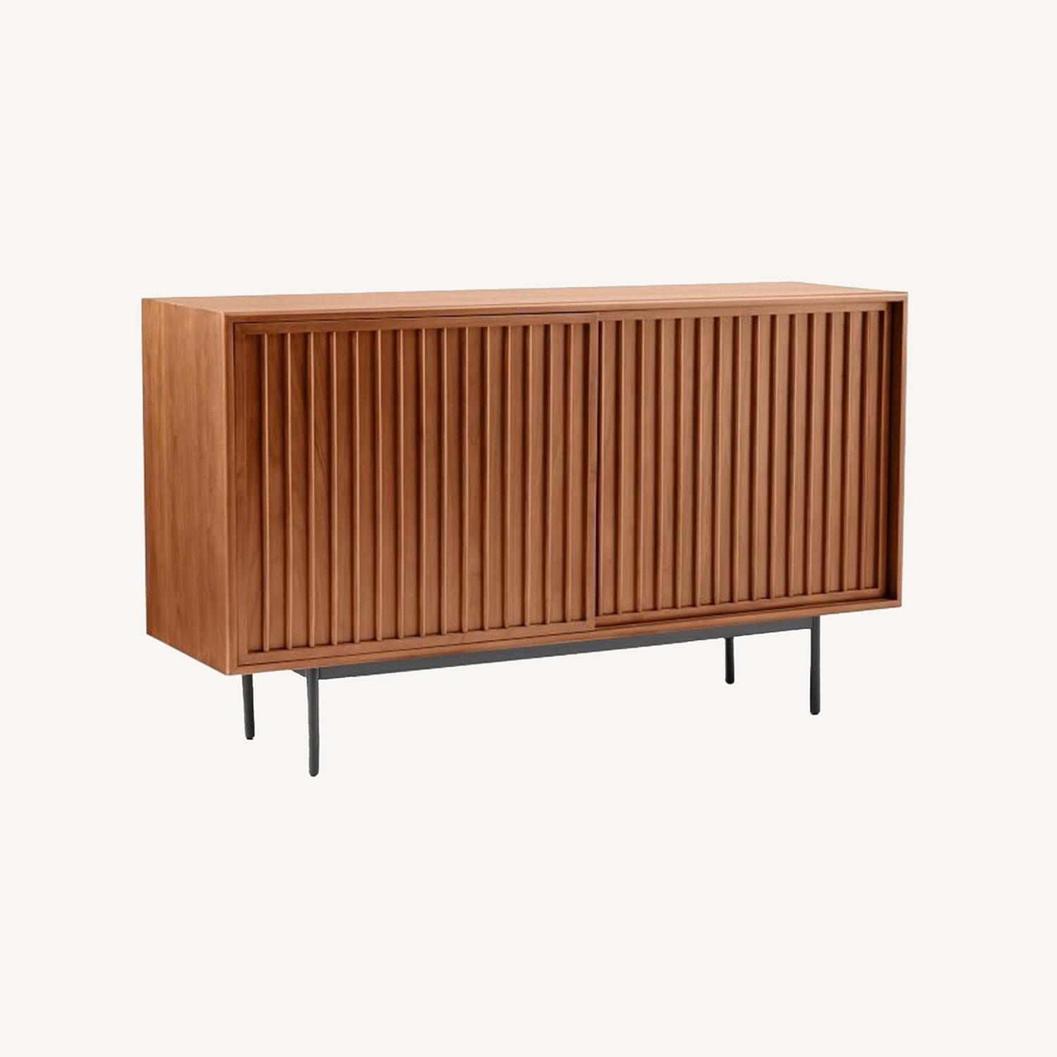 West Elm Slatted Buffet AptDeco