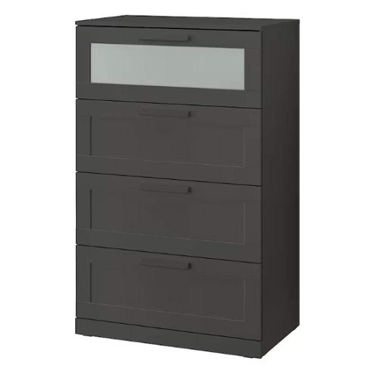 IKEA Brimnes Gray Dresser - image-3