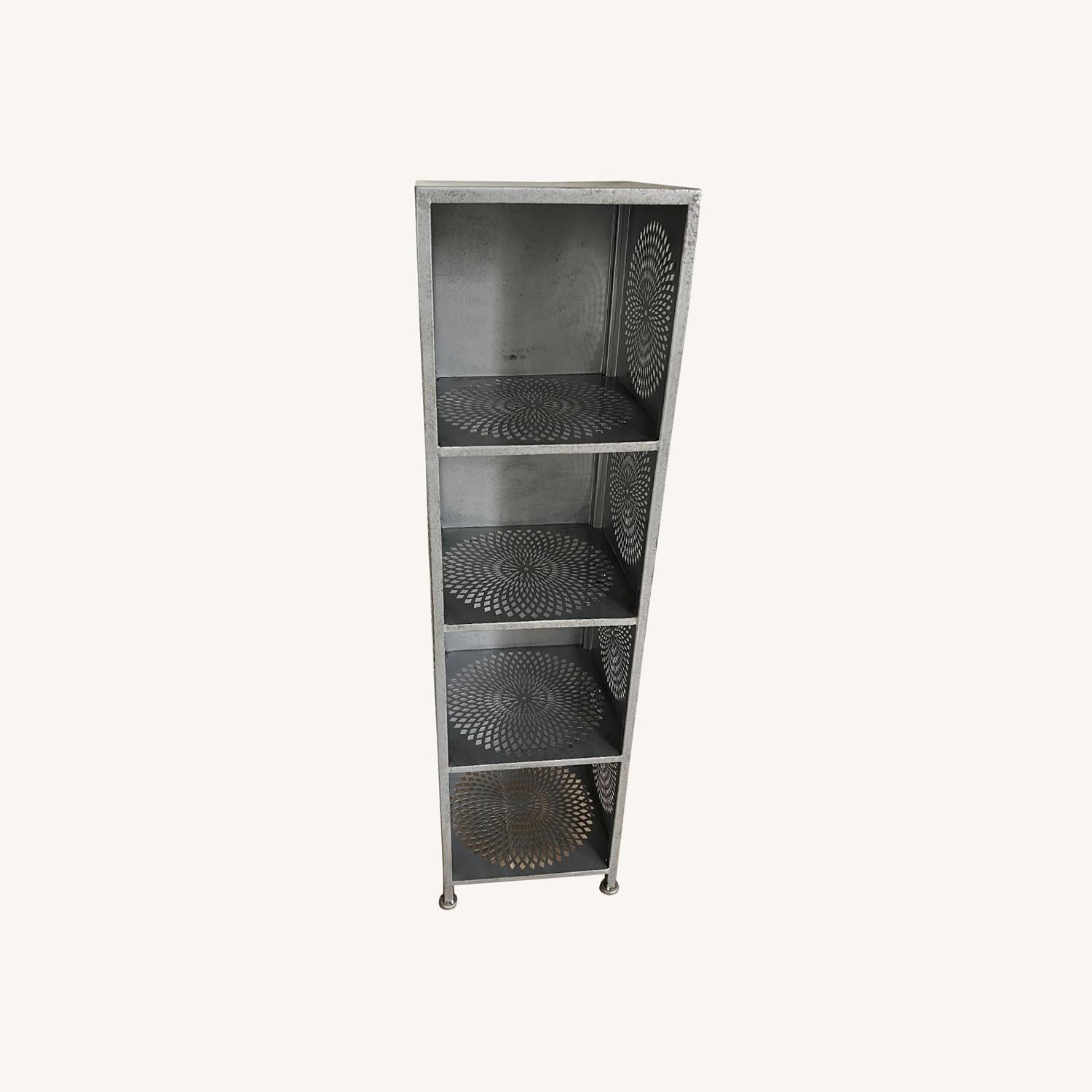 AmeriHome Small Aluminum Bookshelf/Tower - image-0